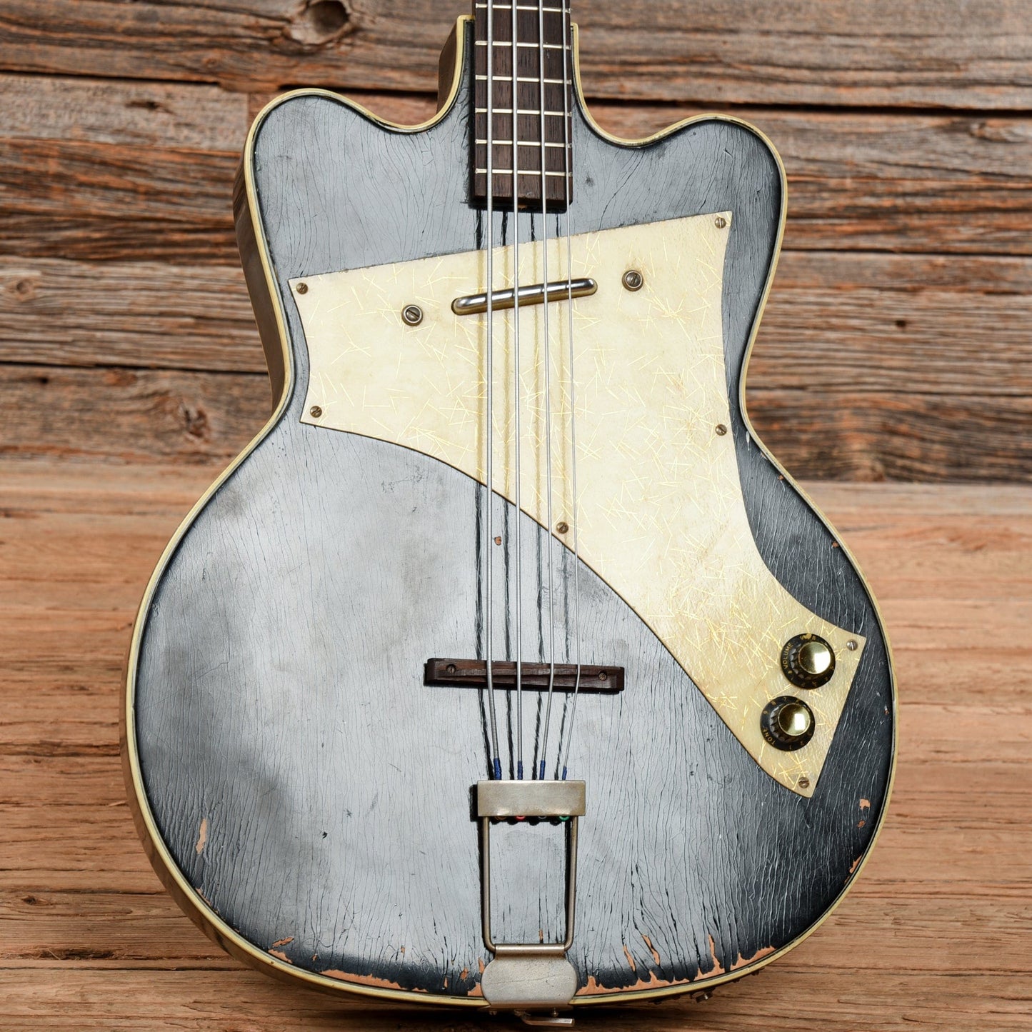 Kay Jazz Special Black 1960s Bass Guitars / 4-String