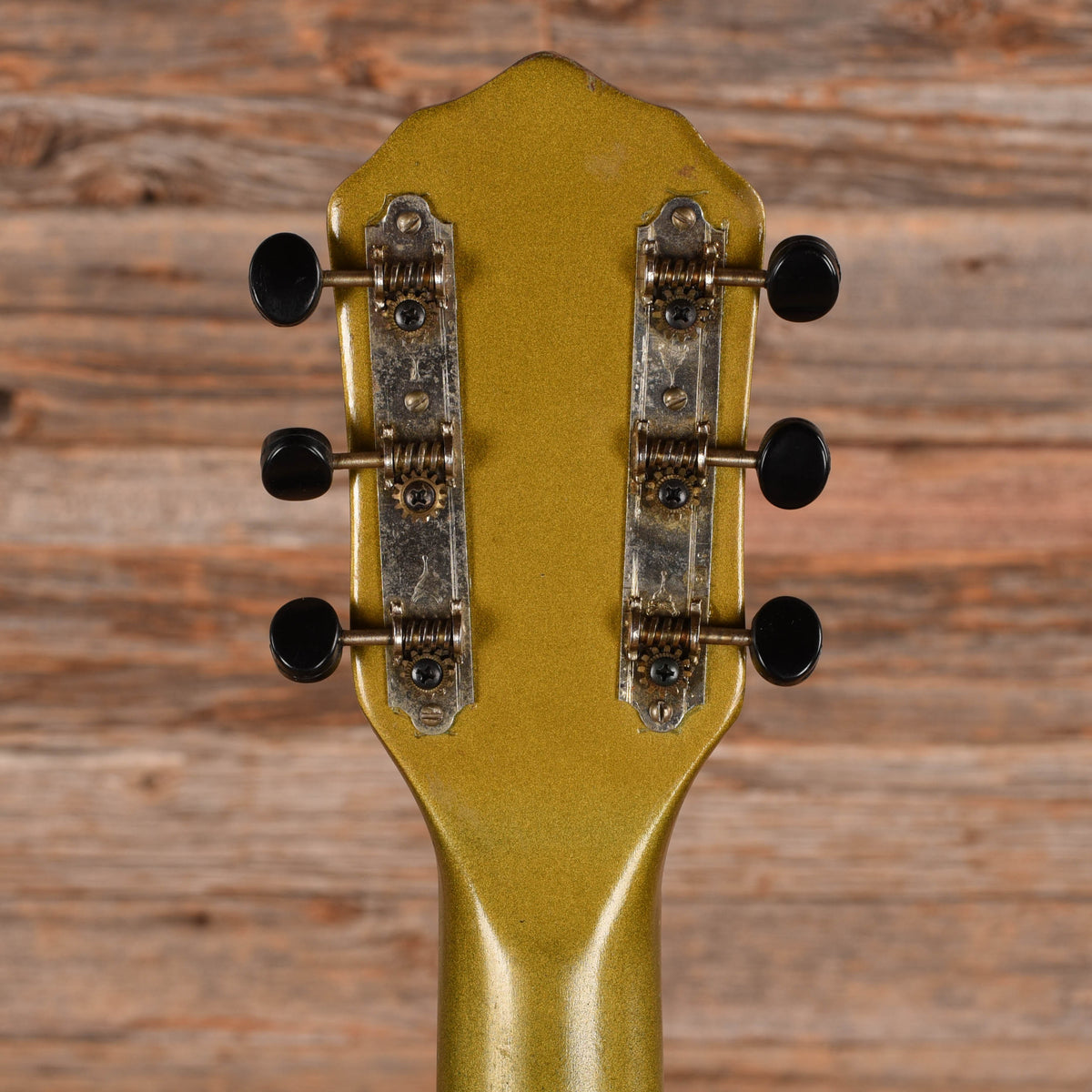 Kay K-136 Green Peanut Stratotone H-44  1950s Bass Guitars