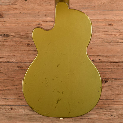 Kay K-136 Green Peanut Stratotone H-44  1950s Bass Guitars