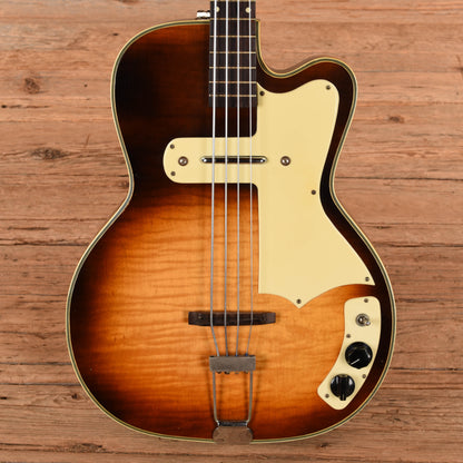Kay Model K5965 Bass Sunburst 1953 Bass Guitars