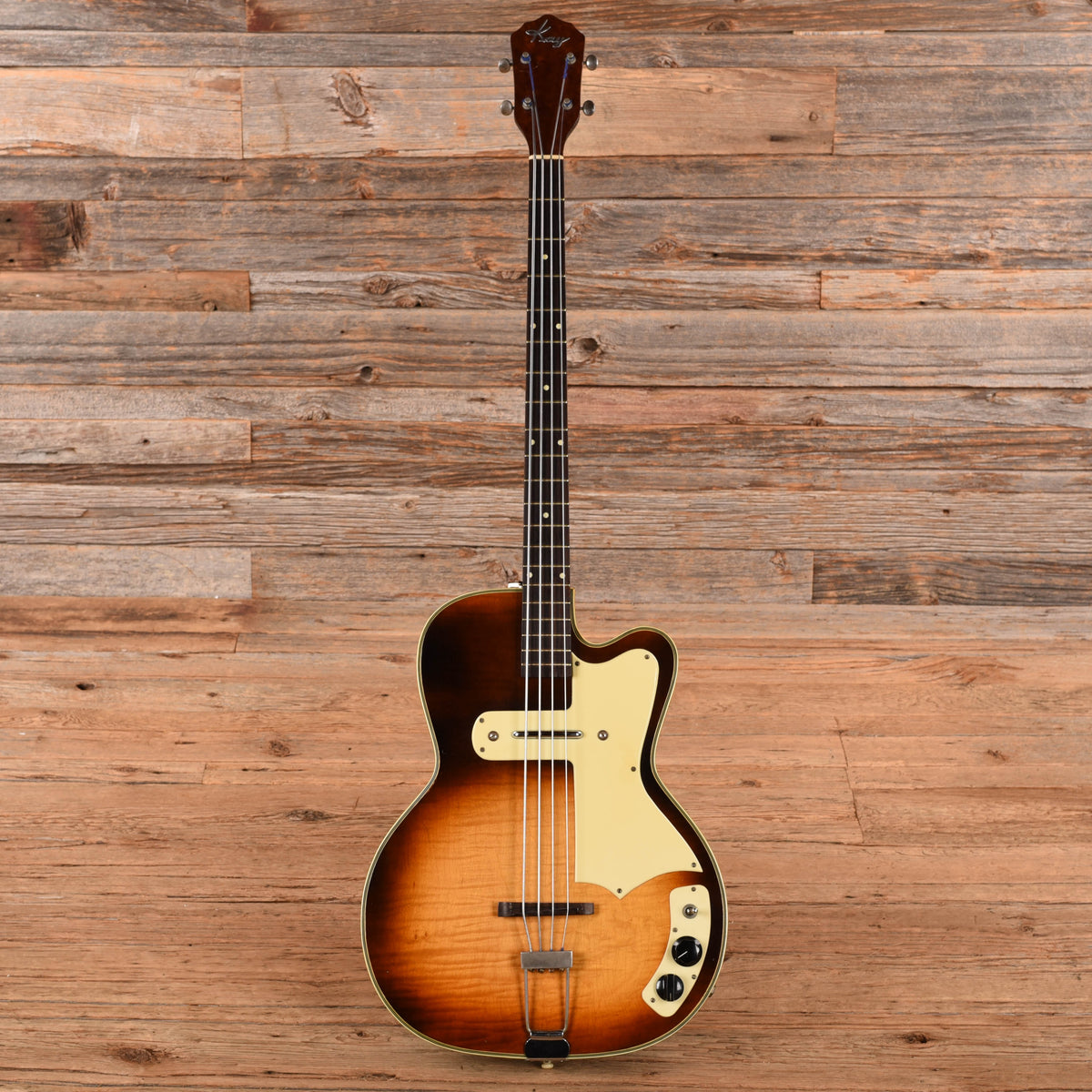 Kay Model K5965 Bass Sunburst 1953 Bass Guitars