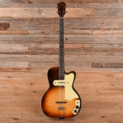 Kay Model K5965 Bass Sunburst 1953 Bass Guitars