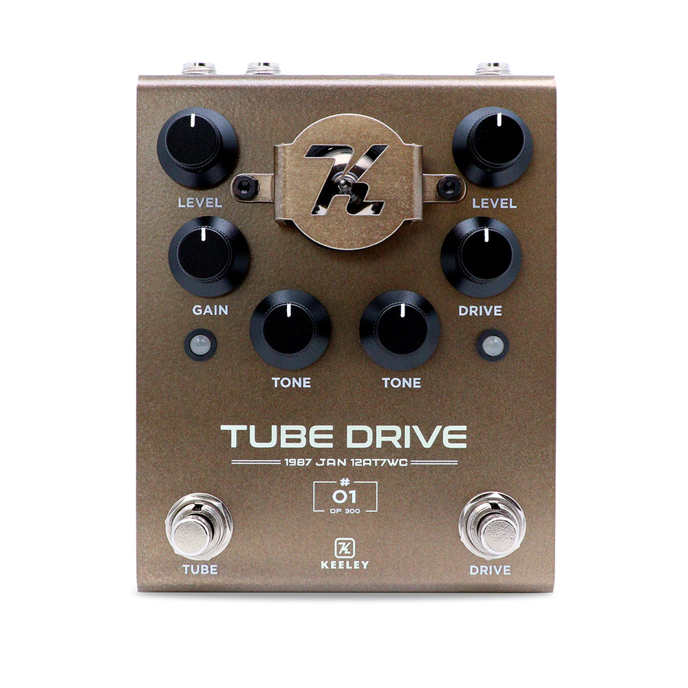 Keeley Limited Edition Tube Drive 1987 Philips JAN 12AT7WC Effect Pedals