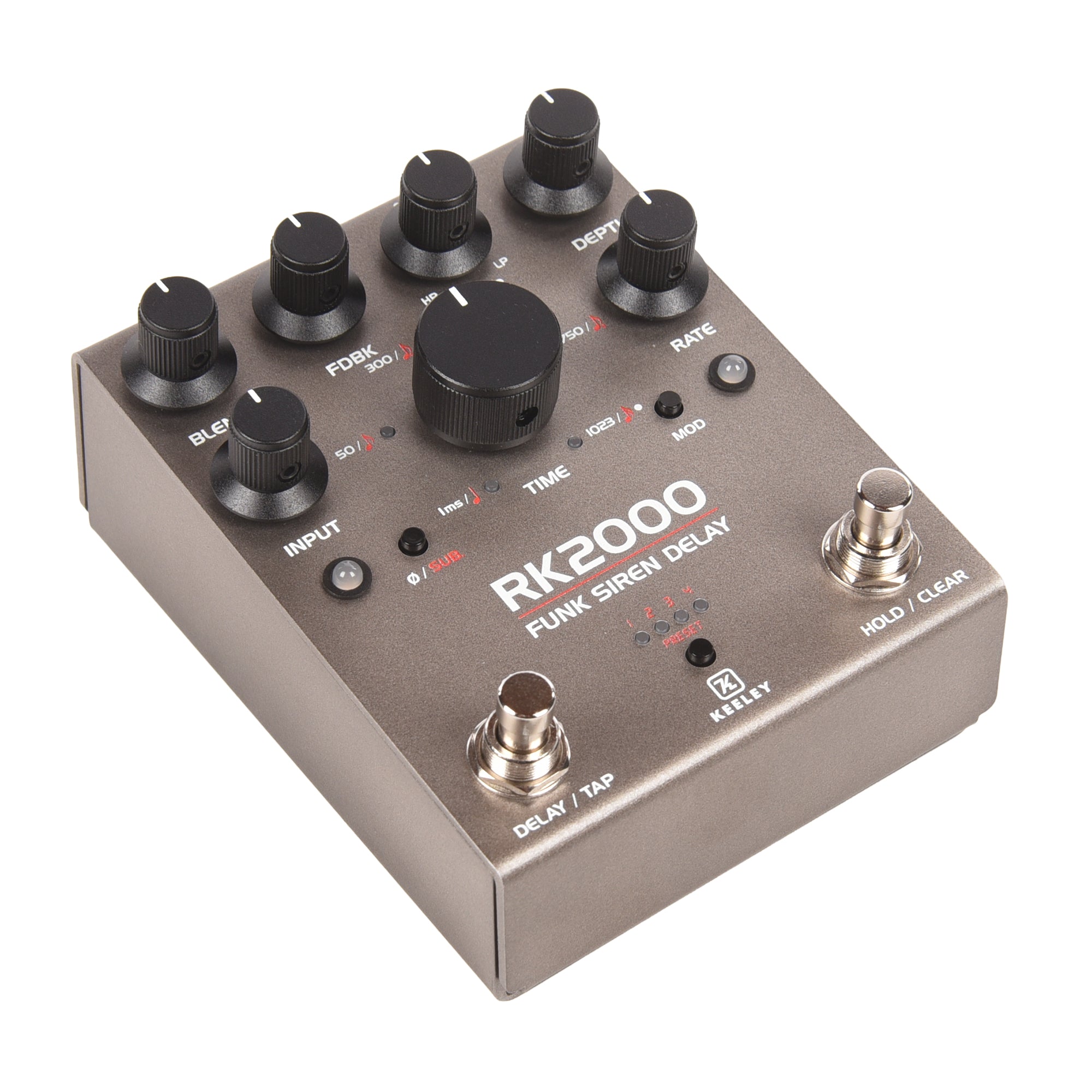 Keeley RK2000 Funk Siren Delay Pedal Effect Pedals