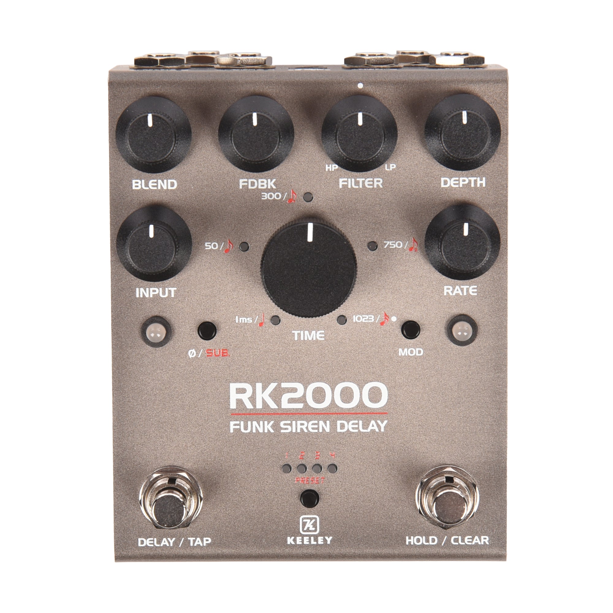 Keeley RK2000 Funk Siren Delay Pedal Effect Pedals