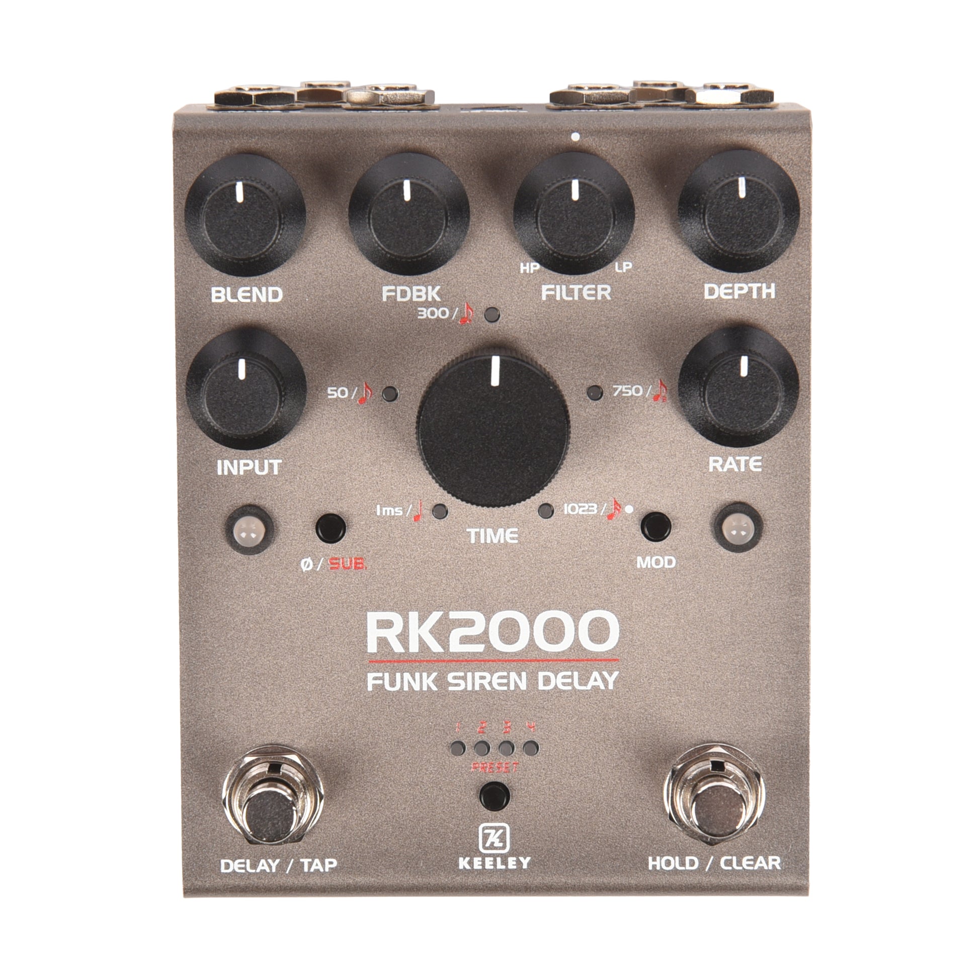Keeley RK2000 Funk Siren Delay Pedal Effect Pedals