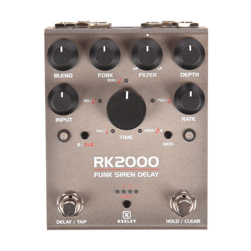 Keeley RK2000 Funk Siren Delay Pedal – Chicago Music Exchange