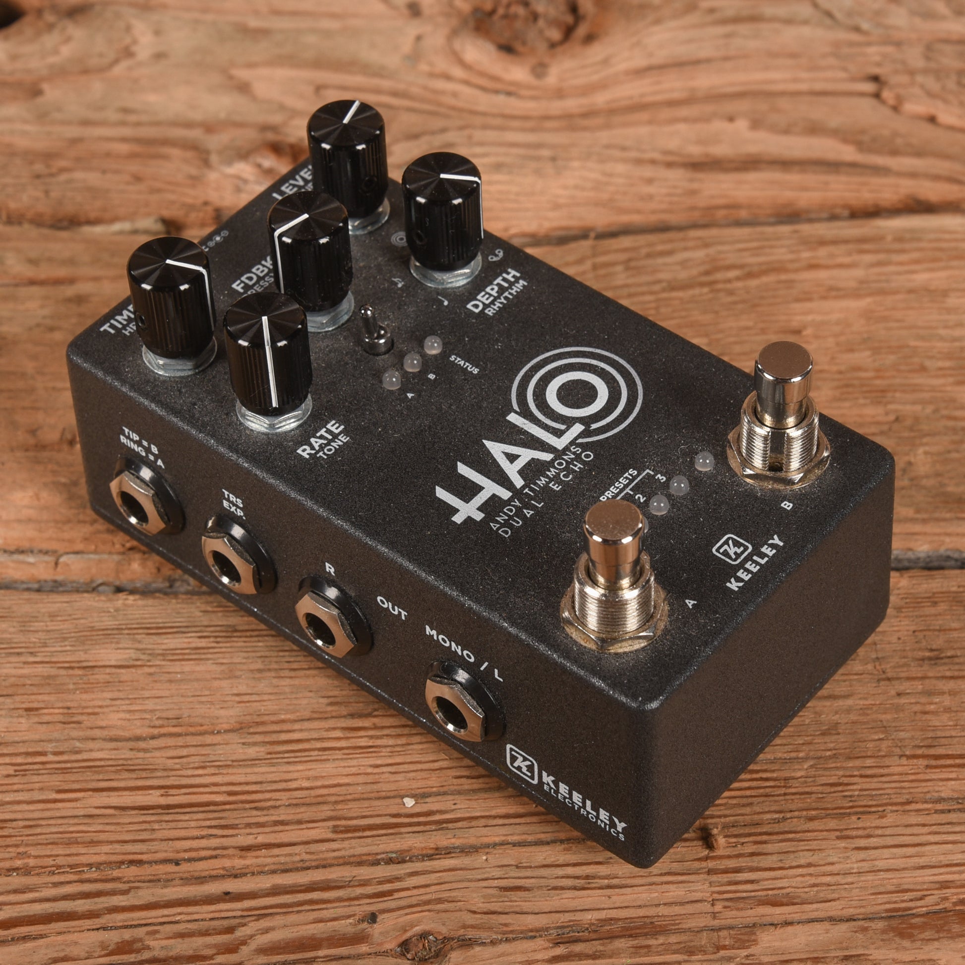 andy timmons delay pedal Keeley Halo Andy Timmons Signature Dual Echo – Chicago Music Exchange