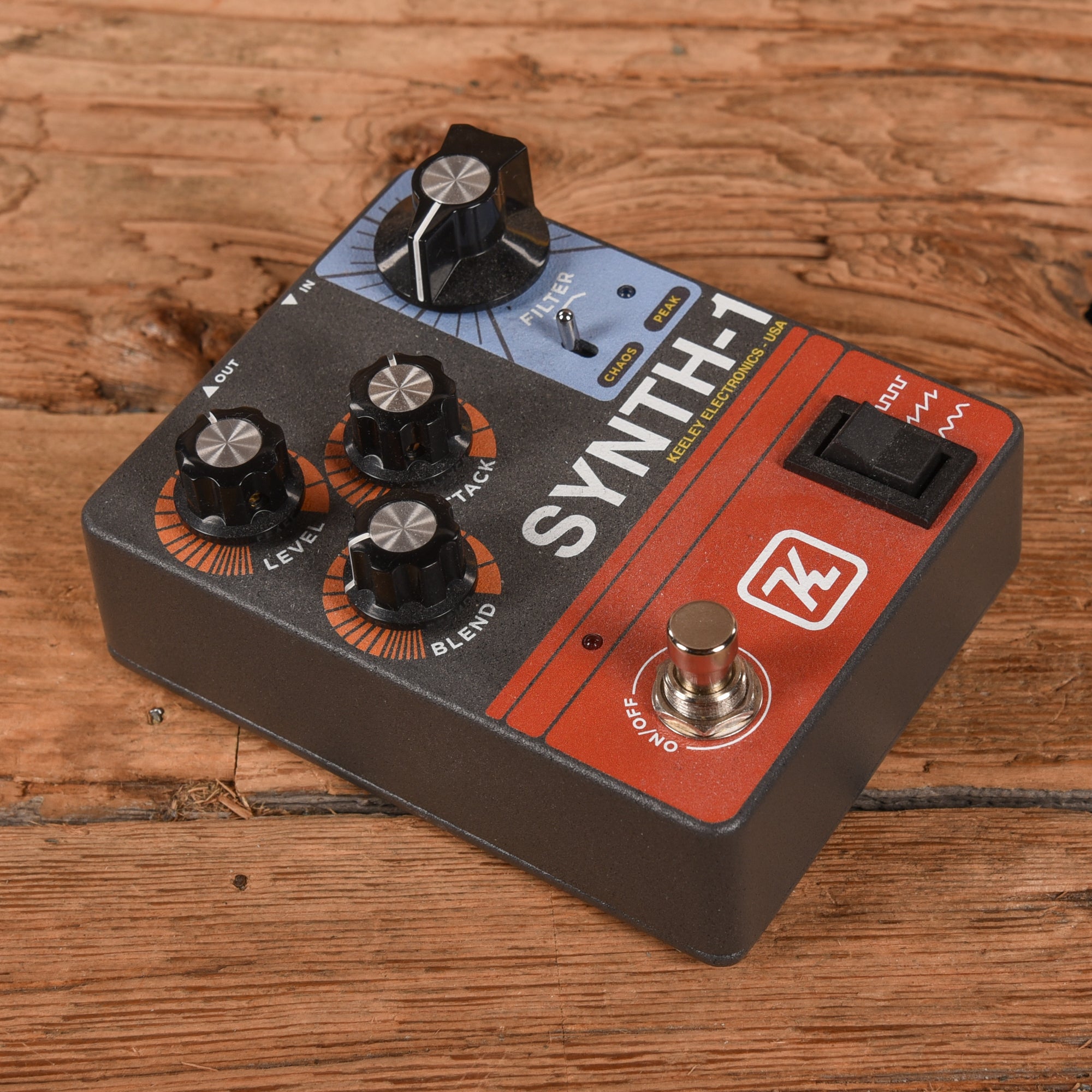 Keeley Synth 1 Reverse Attack Fuzz Wave Generator Effects and Pedals / Guitar Synths
