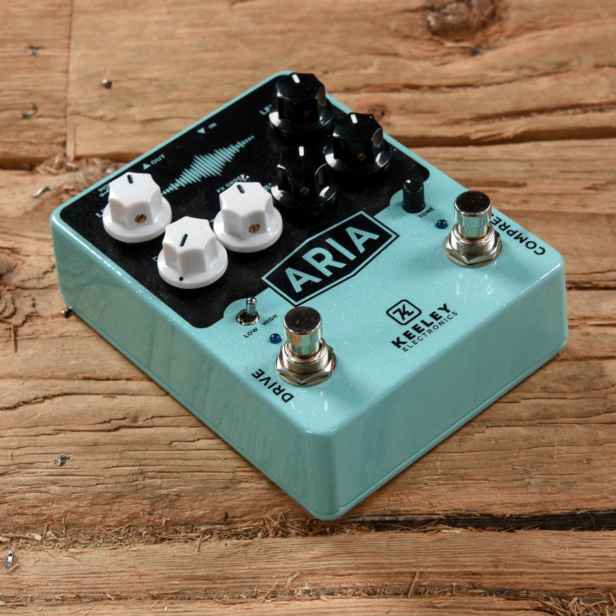 Keeley Aria Compressor/Overdrive Chicago Music Exchange