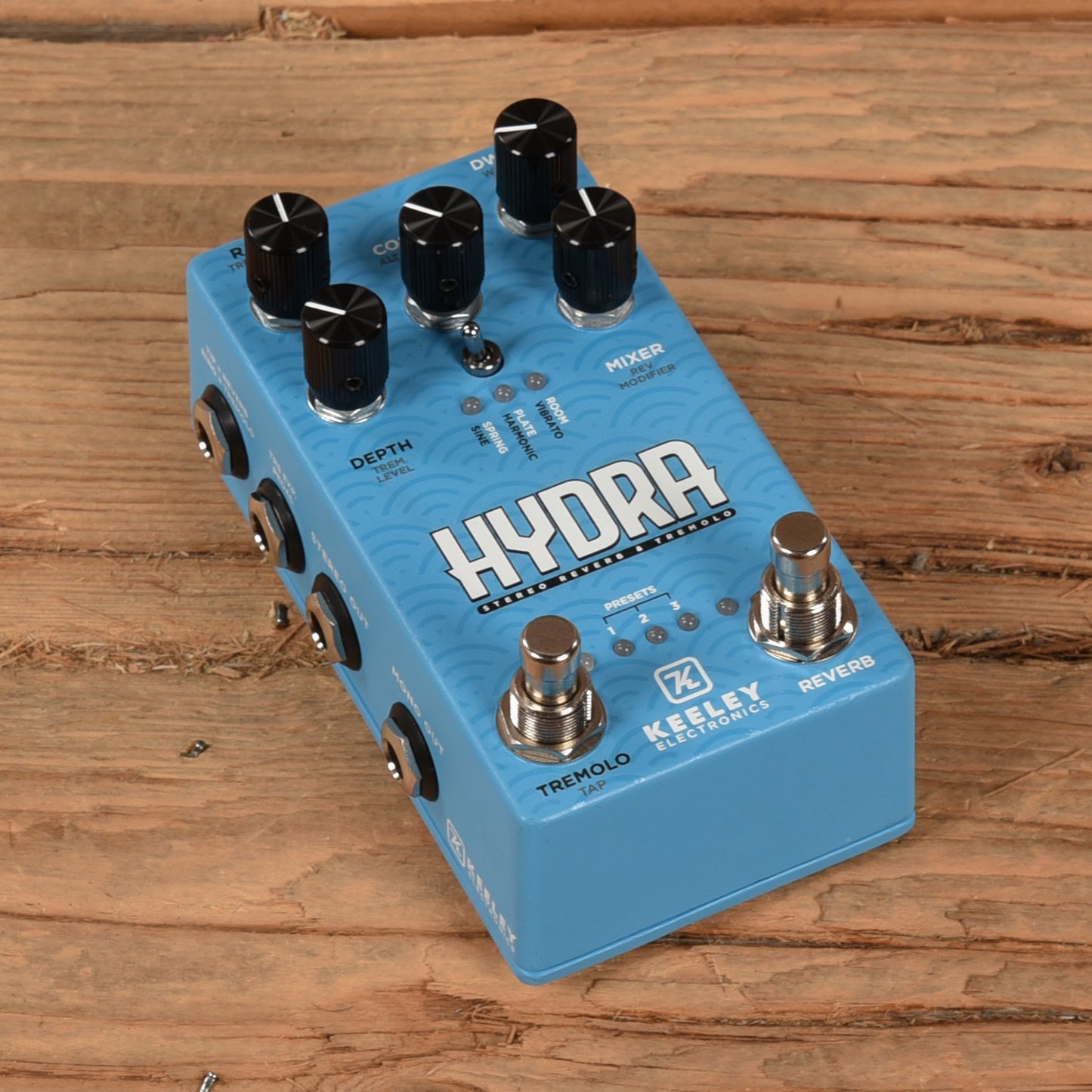 Keeley Hydra Stereo Reverb & Tremolo Pedal Effects and Pedals / Reverb