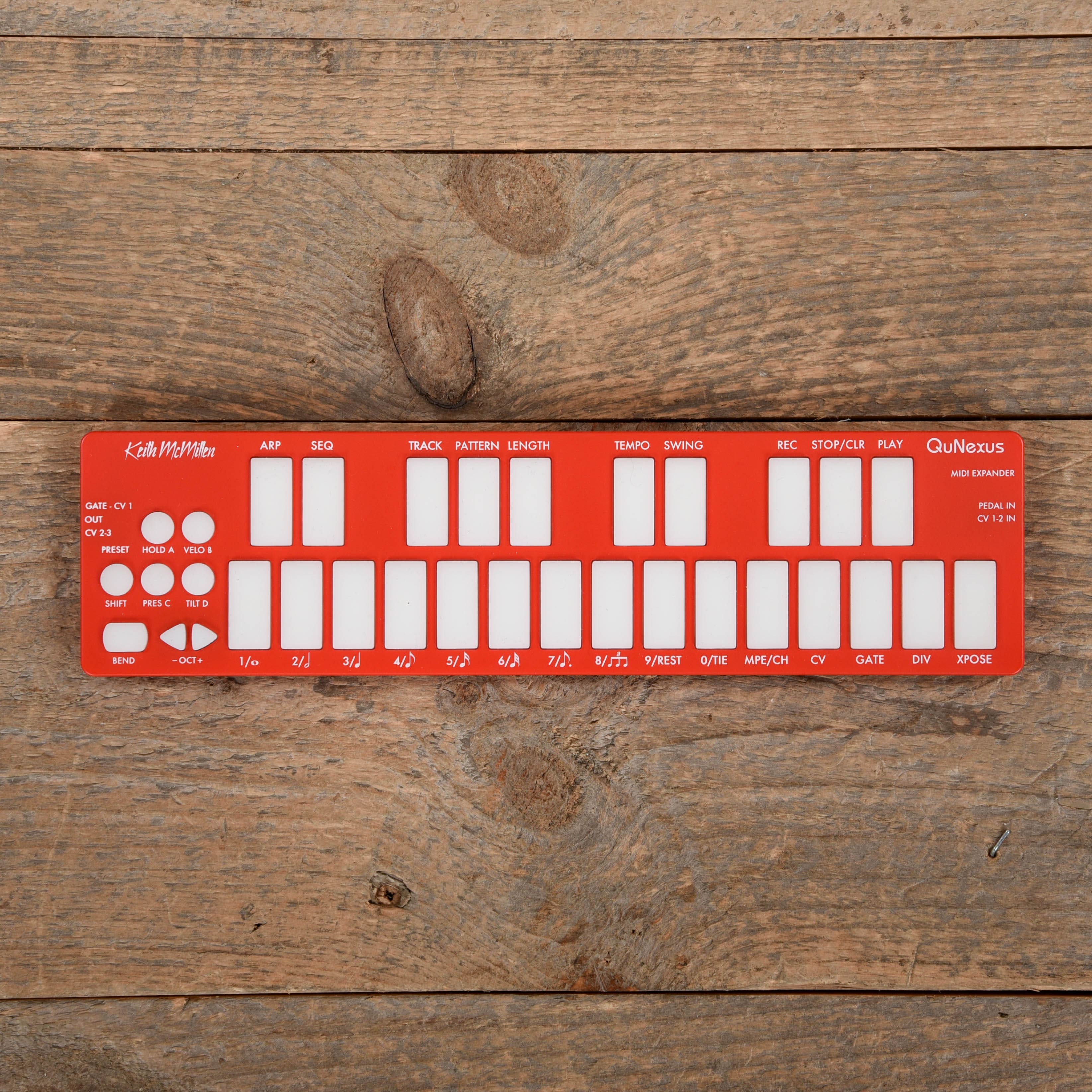 Keith Instruments Logo Keith McMillen Instruments QuNexus Red – Chicago Music Exchange