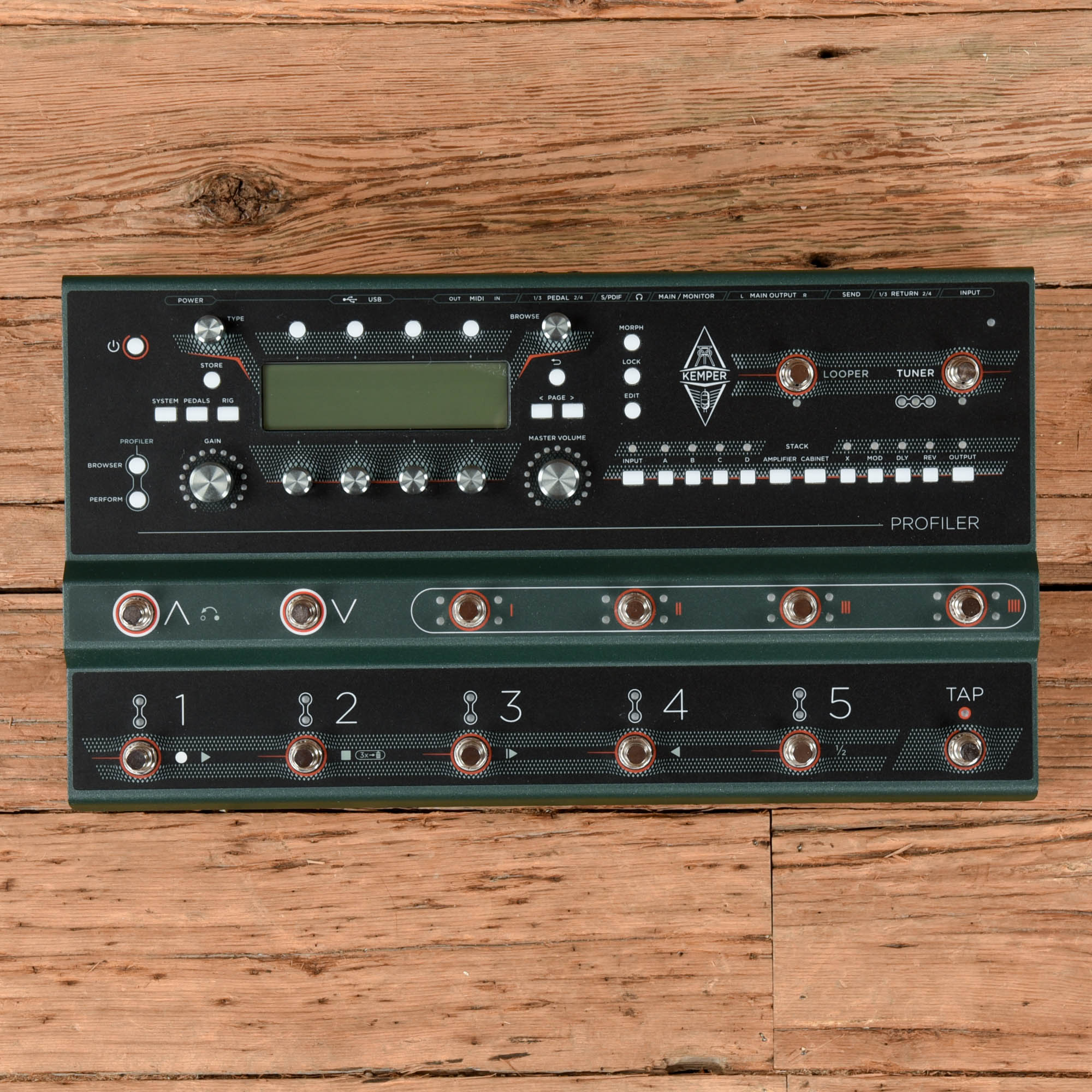 Kemper Amps Profiler Stage Guitar Amp Modeling Processor Effects and Pedals / Multi-Effect Unit