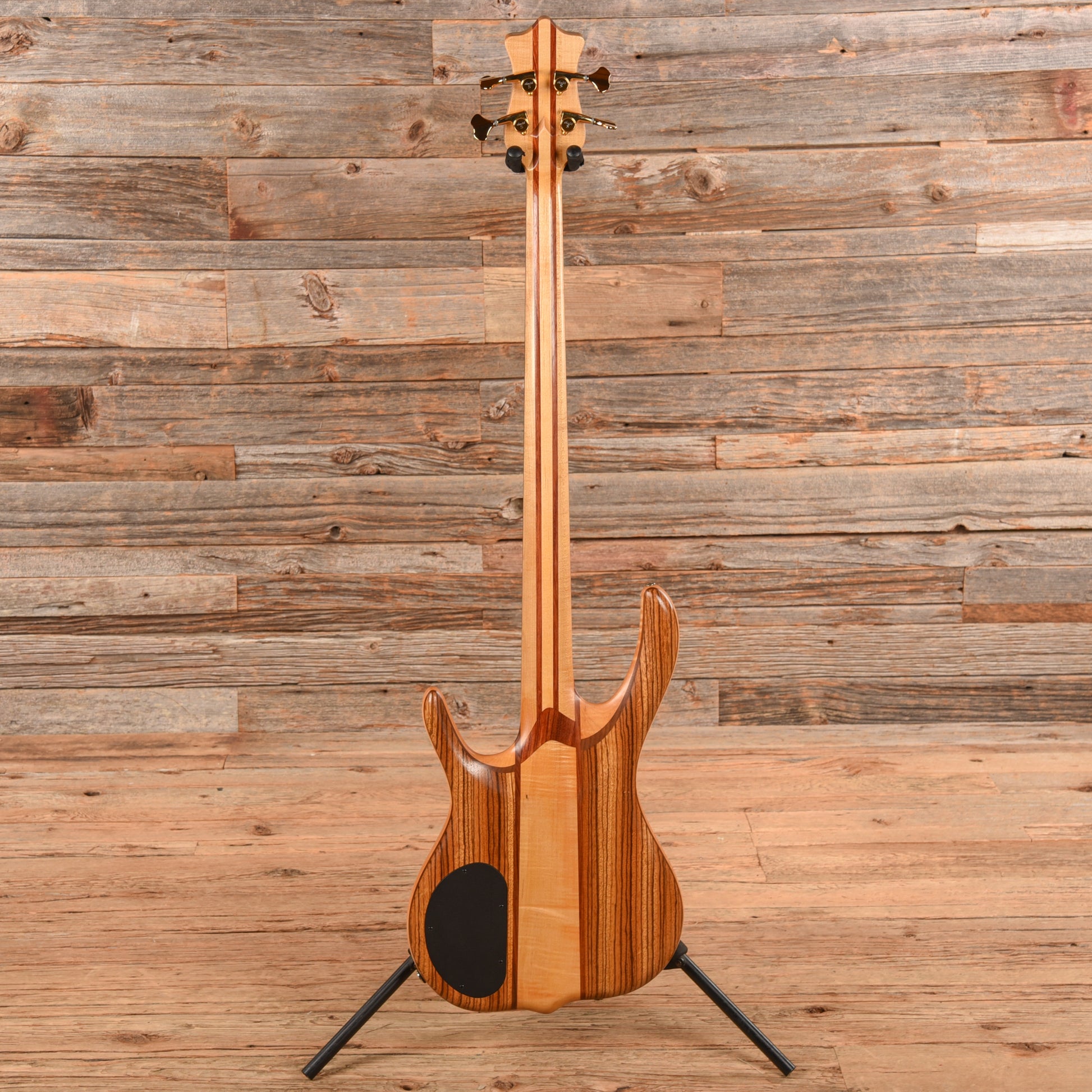 Ken Smith BSR4 Custom Zebrawood Top & Headstock 2002 Bass Guitars / 4-String
