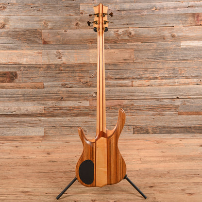 Ken Smith BSR4 Custom Zebrawood Top & Headstock 2002 Bass Guitars / 4-String