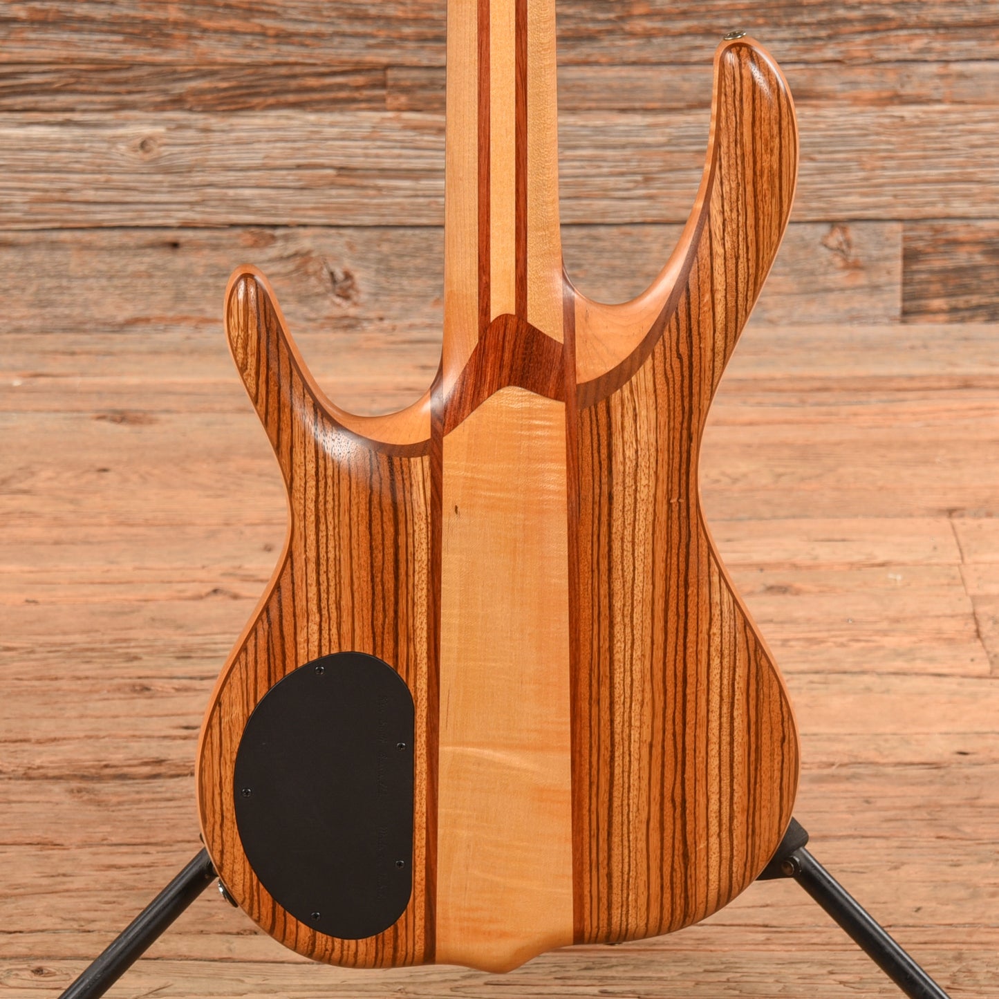 Ken Smith BSR4 Custom Zebrawood Top & Headstock 2002 Bass Guitars / 4-String
