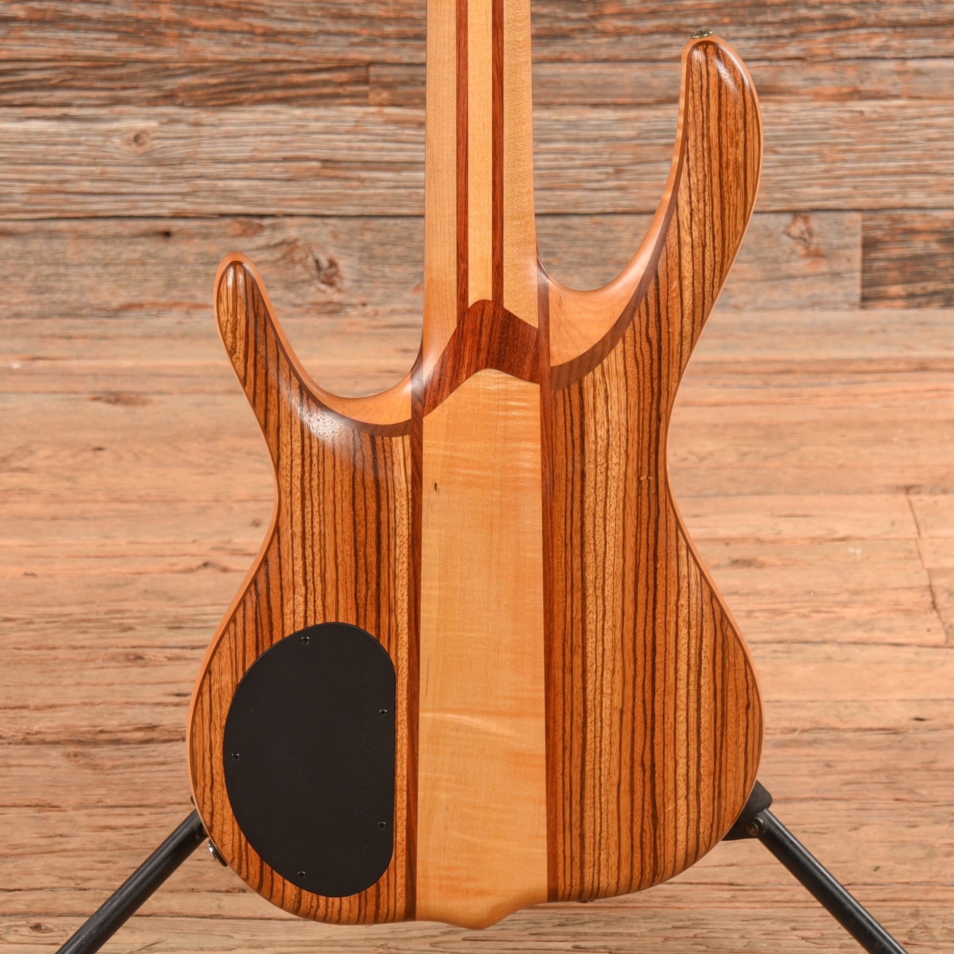 Ken Smith BSR4 Custom Zebrawood Top & Headstock 2002 Bass Guitars / 4-String