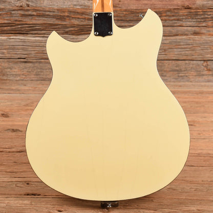 Kent Model 820 White 1960s Electric Guitars / Semi-Hollow