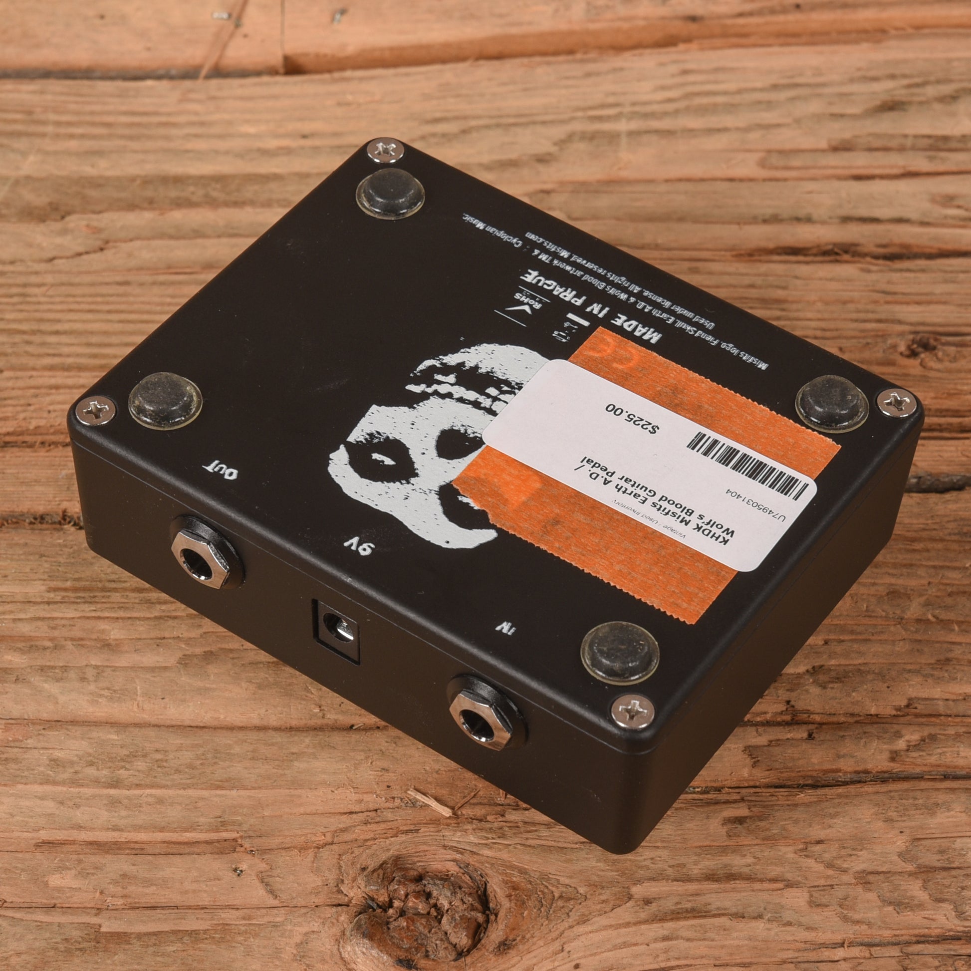 misfits guitar pedal KHDK Misfits Earth A.D. / Wolf's Blood Guitar Pedal – Chicago Music Exchange