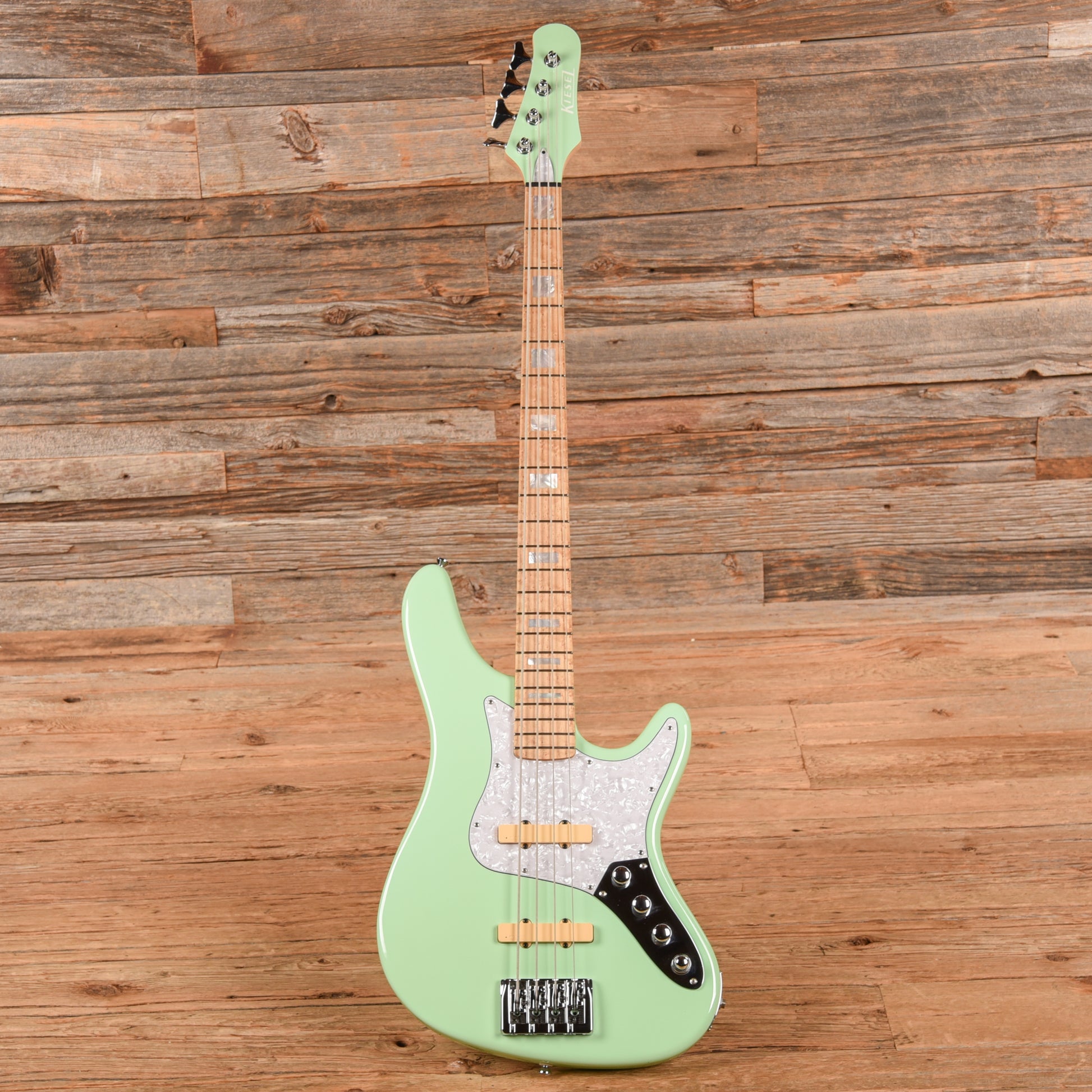 Kiesel JB4 Surf Green Bass Guitars / 4-String