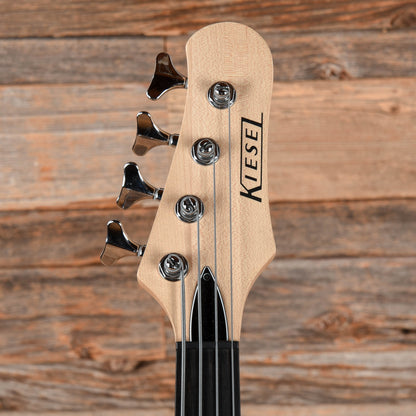 Kiesel JB4 White Bass Guitars / 4-String