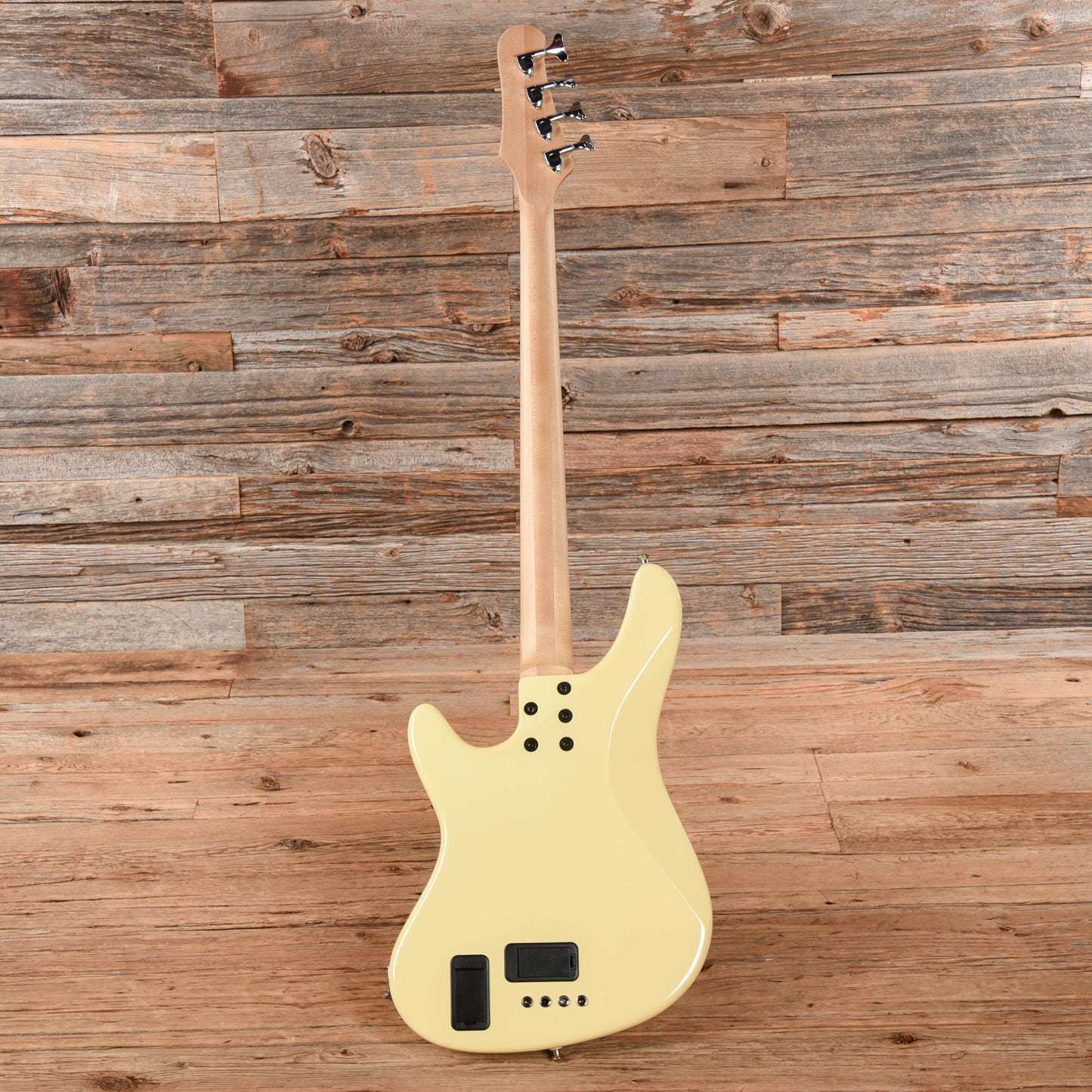 Kiesel JB4 White Bass Guitars / 4-String