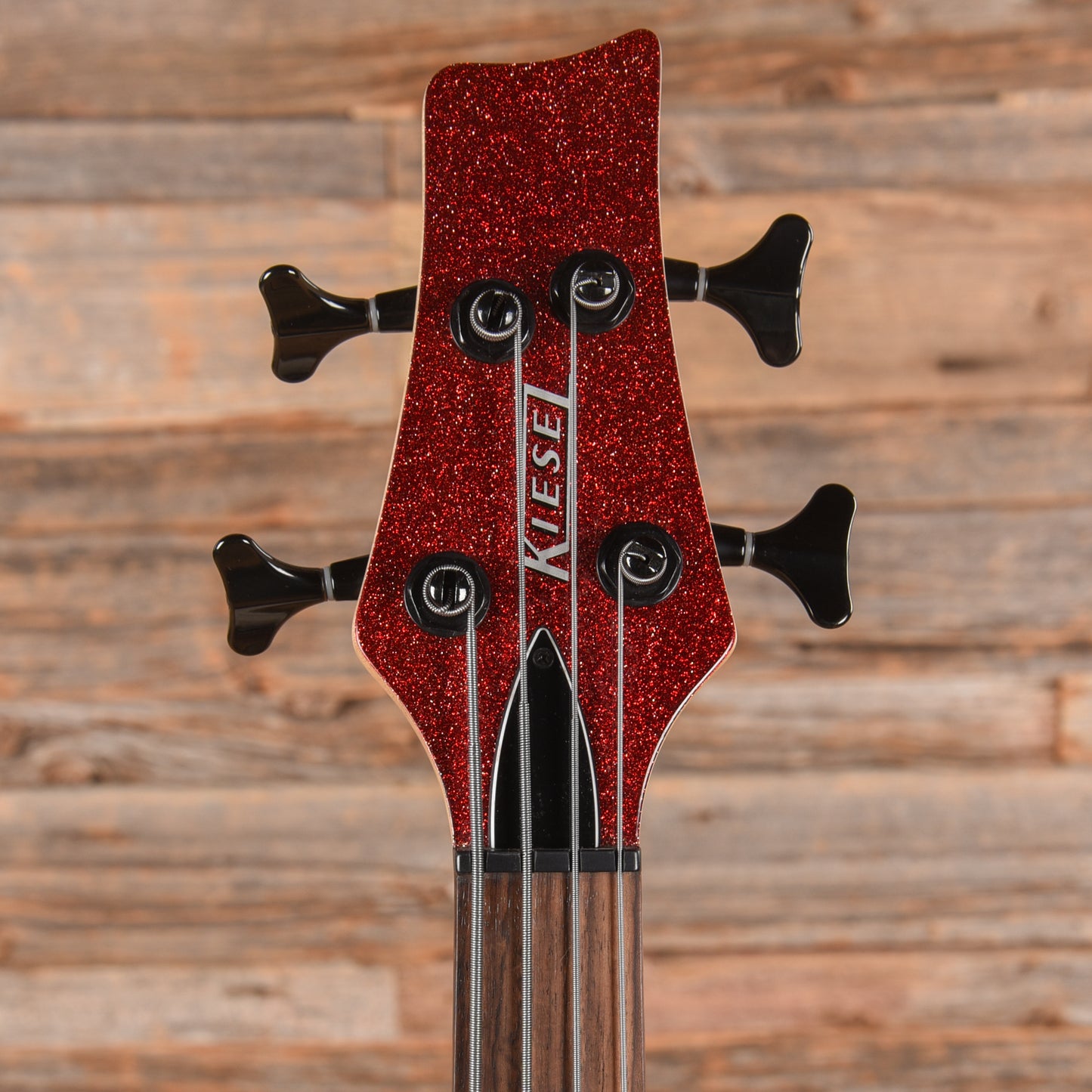 Kiesel Vanquish 4 Red Sparkle Bass Guitars / 4-String