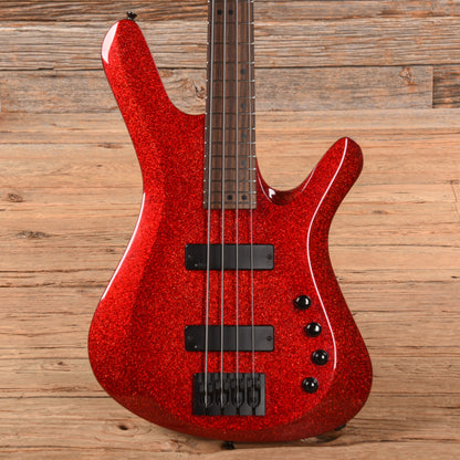 Kiesel Vanquish 4 Red Sparkle Bass Guitars / 4-String