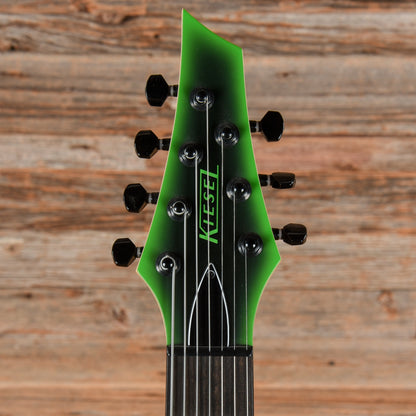 Kiesel Andy James 7 String Green Electric Guitars