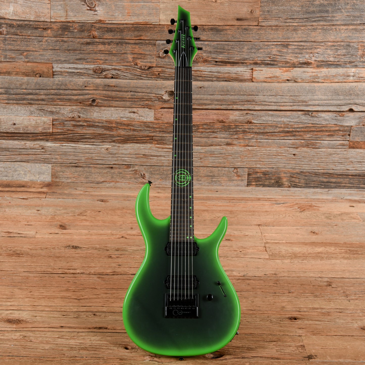 Kiesel Andy James 7 String Green Electric Guitars