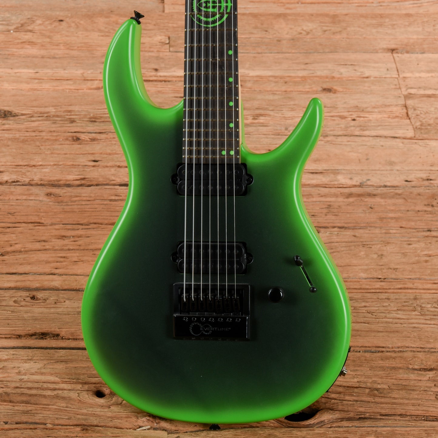 Kiesel Andy James 7 String Green Electric Guitars