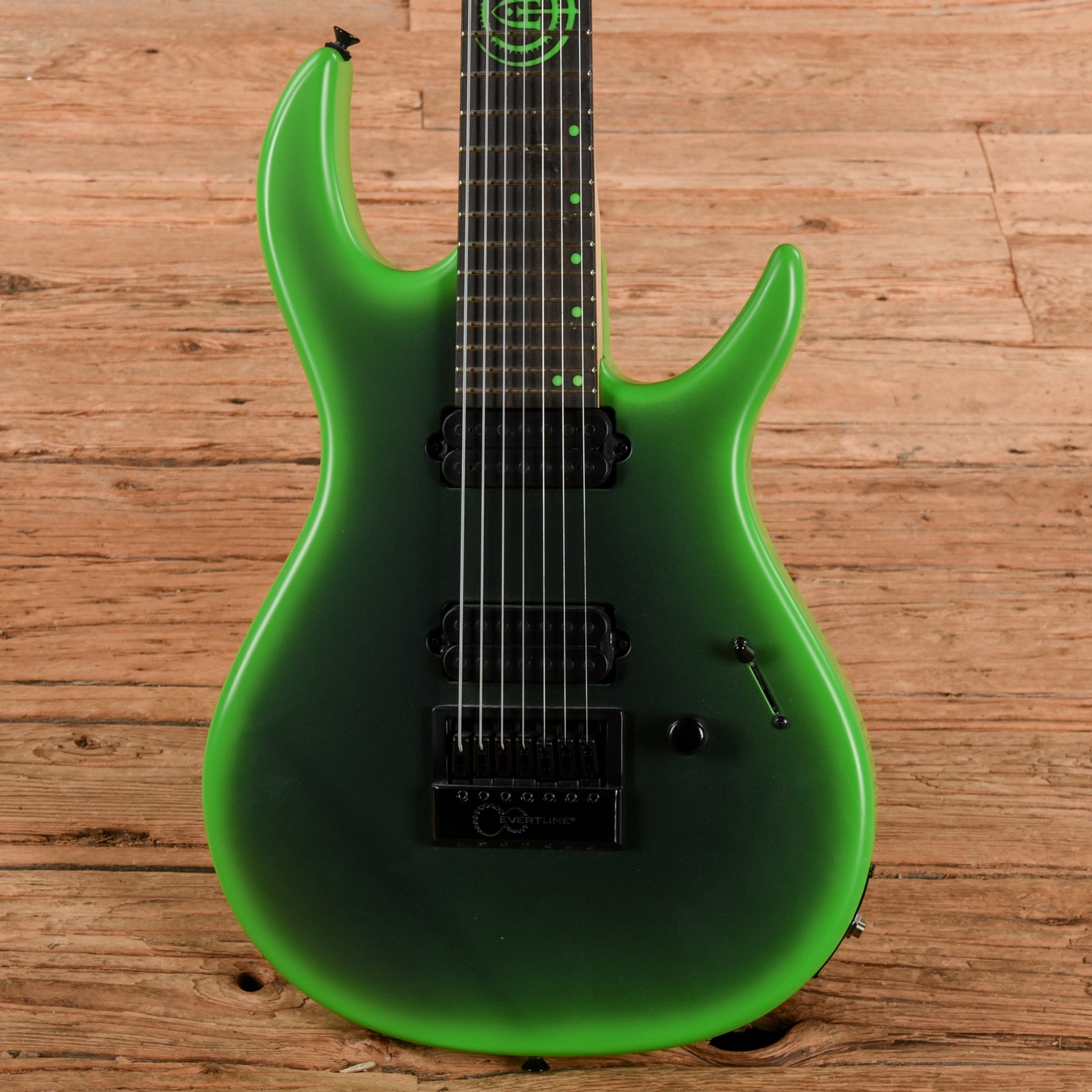 Kiesel Andy James 7 String Green Electric Guitars