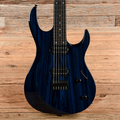 Kiesel Aries 6 Neck-Thru Blue Transparent 2020 Electric Guitars