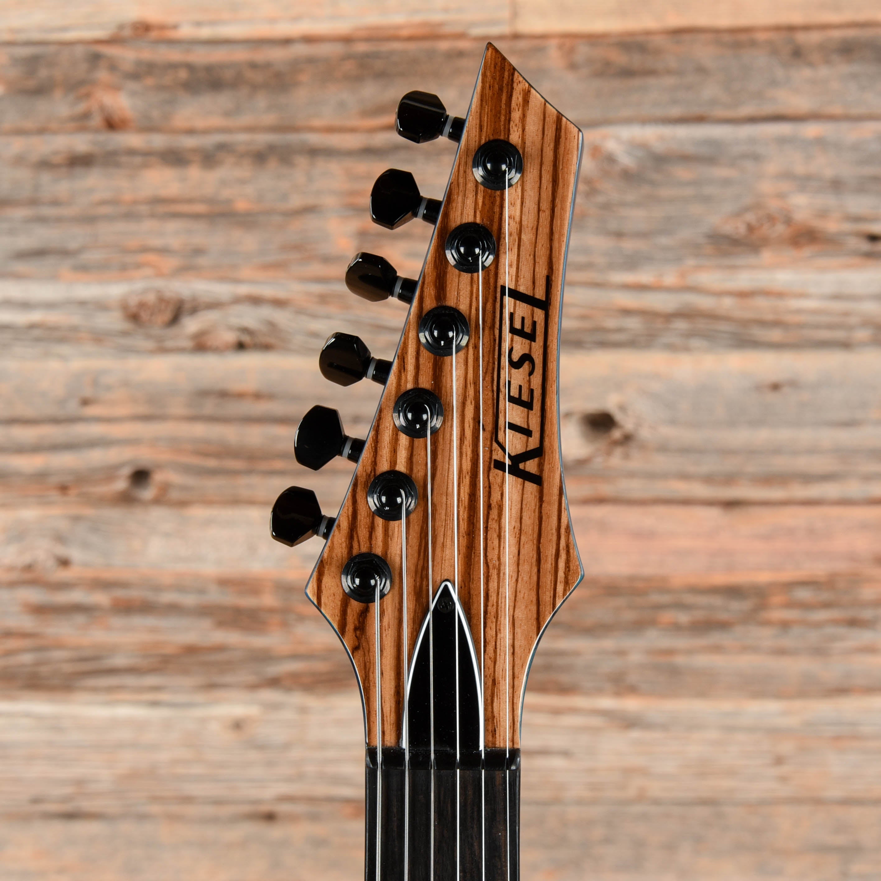 Kiesel Aries 6 Neck-Thru Blue Transparent 2020 Electric Guitars