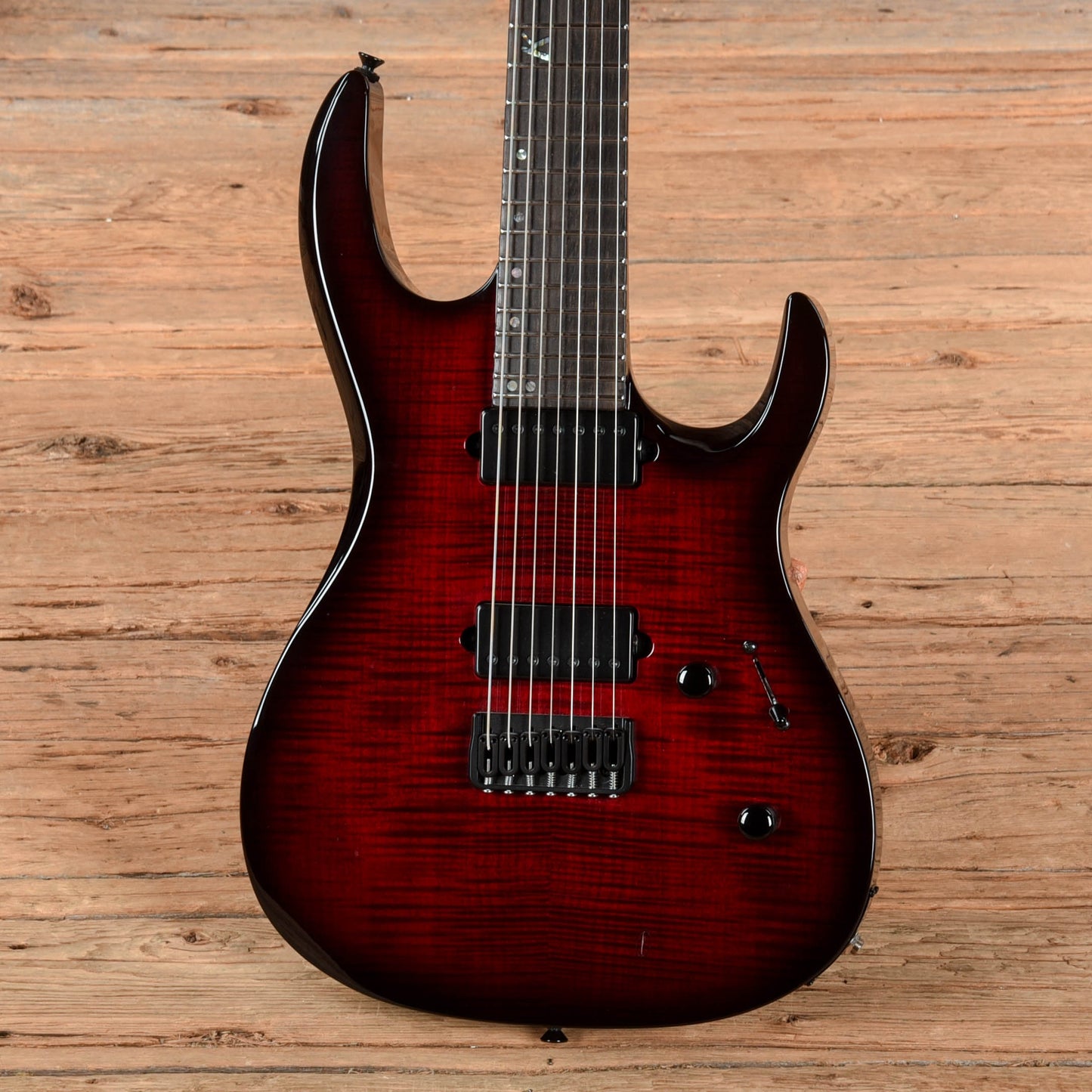 Kiesel DC7 Red Burst Electric Guitars
