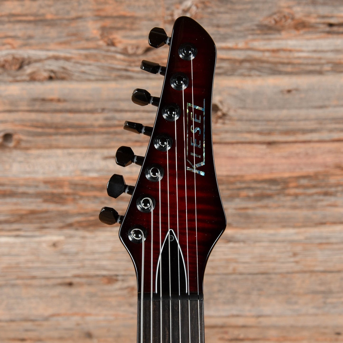 Kiesel DC7 Red Burst Electric Guitars