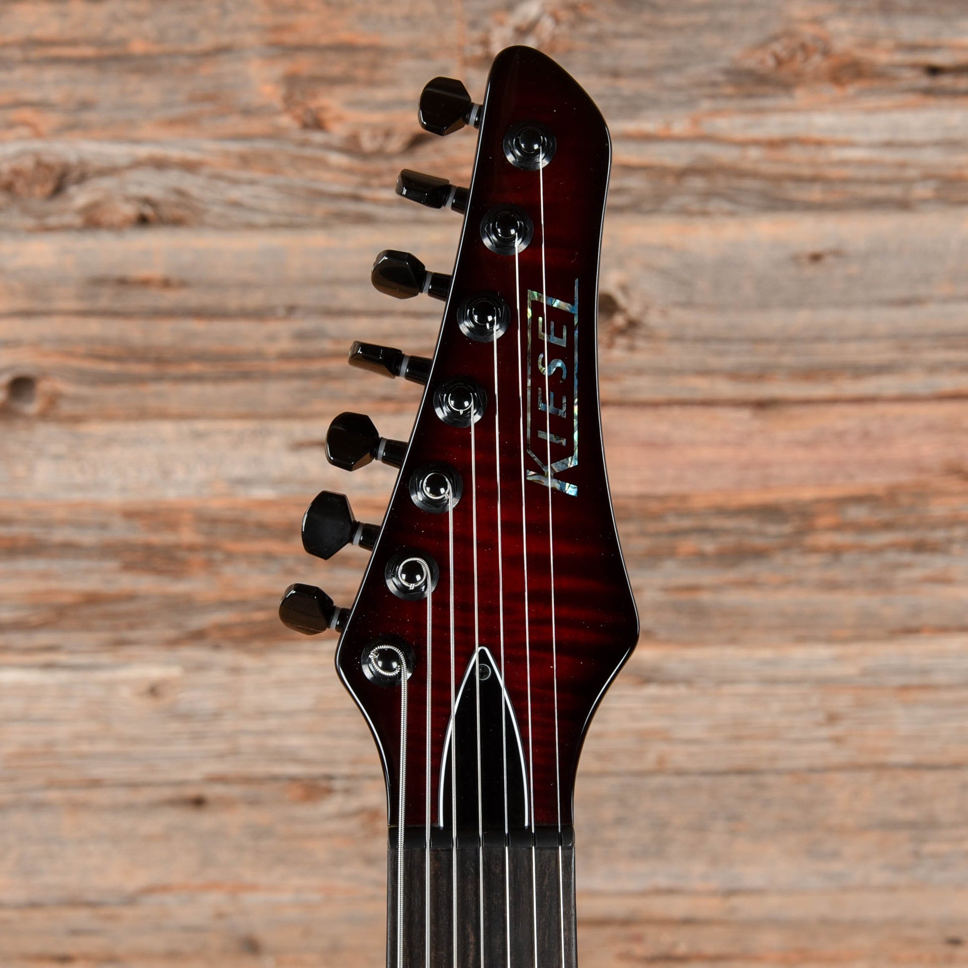 Kiesel DC7 Red Burst Electric Guitars