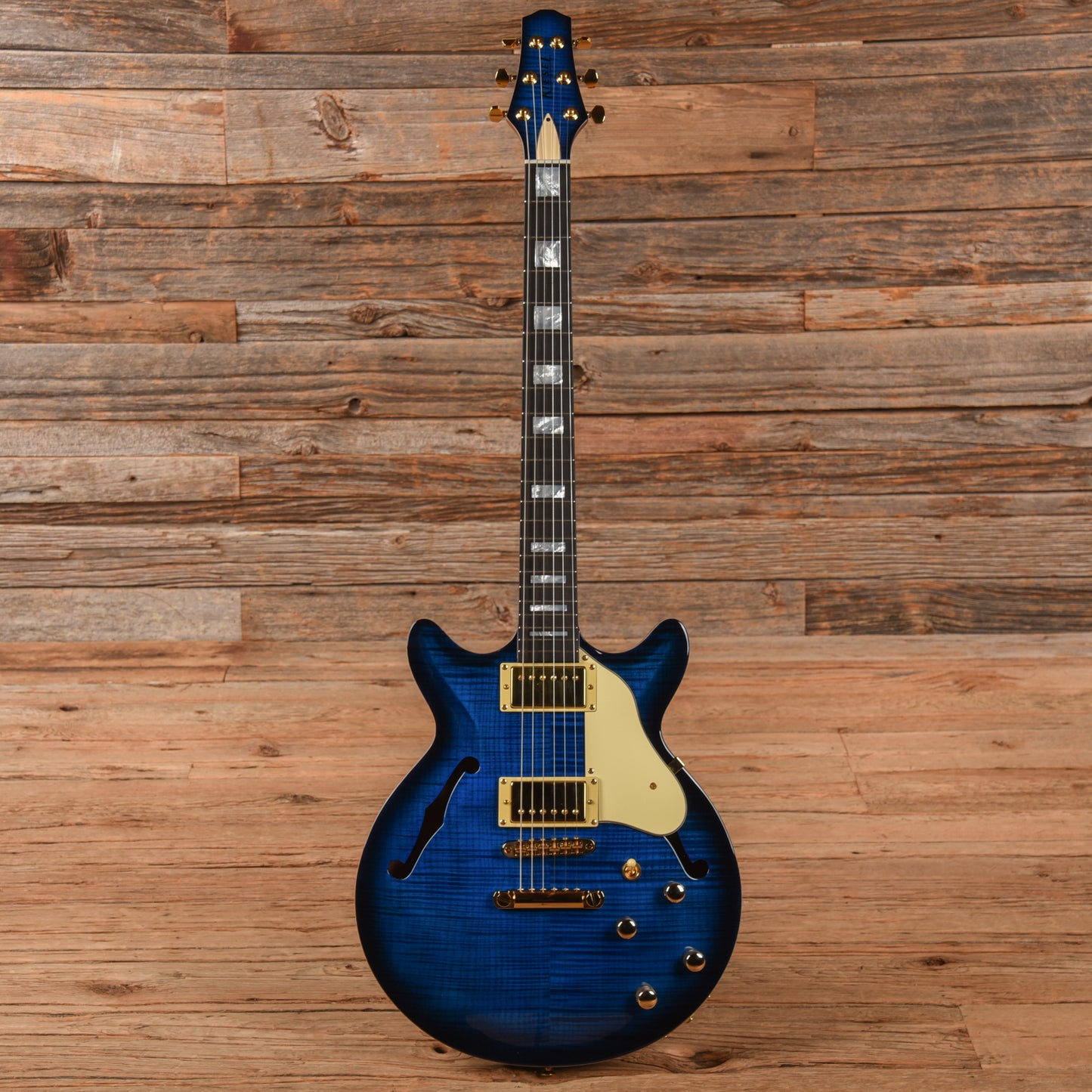 Kiesel JM1 Josh Meader Signature Blue Burst Electric Guitars / Semi-Hollow