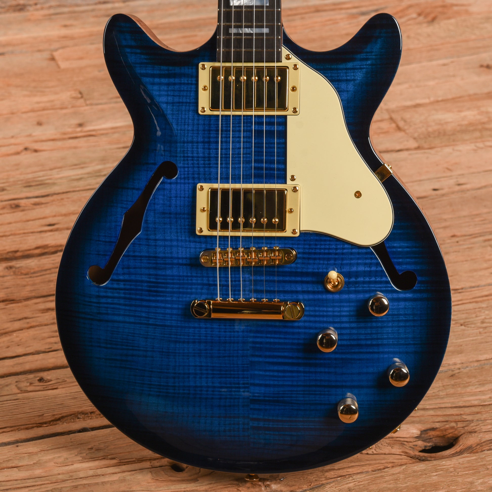 Kiesel JM1 Josh Meader Signature Blue Burst Electric Guitars / Semi-Hollow