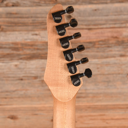 Kiesel A2 Transparent Black Electric Guitars / Solid Body