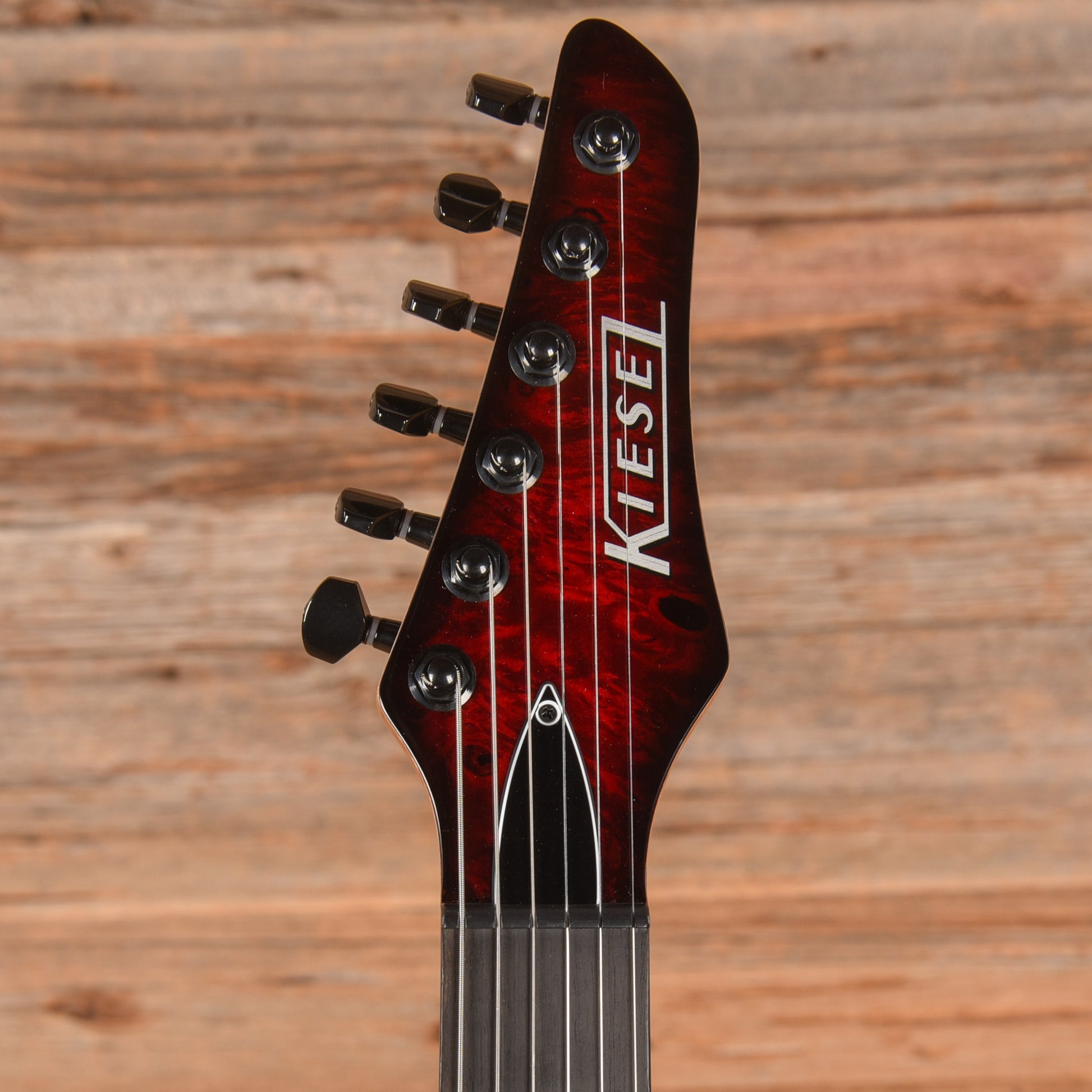 Kiesel A2 Transparent Black Electric Guitars / Solid Body