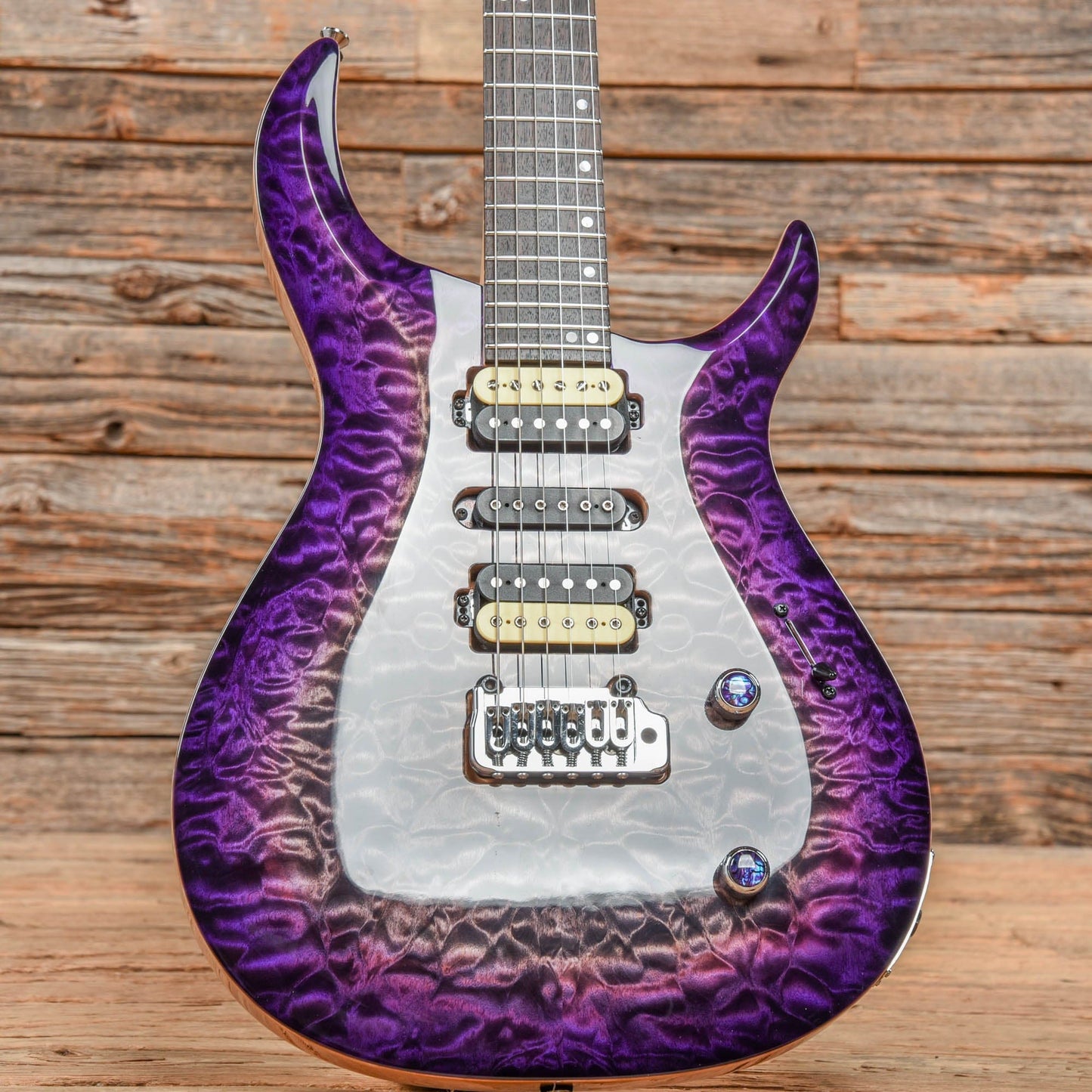Kiesel Crescent 6 Purple Burst Electric Guitars / Solid Body