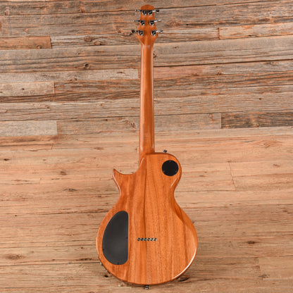 Kiesel CS6 Translucent Teal with Black Burst Edges 2022 Electric Guitars / Solid Body