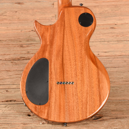 Kiesel CS6 Translucent Teal with Black Burst Edges 2022 Electric Guitars / Solid Body