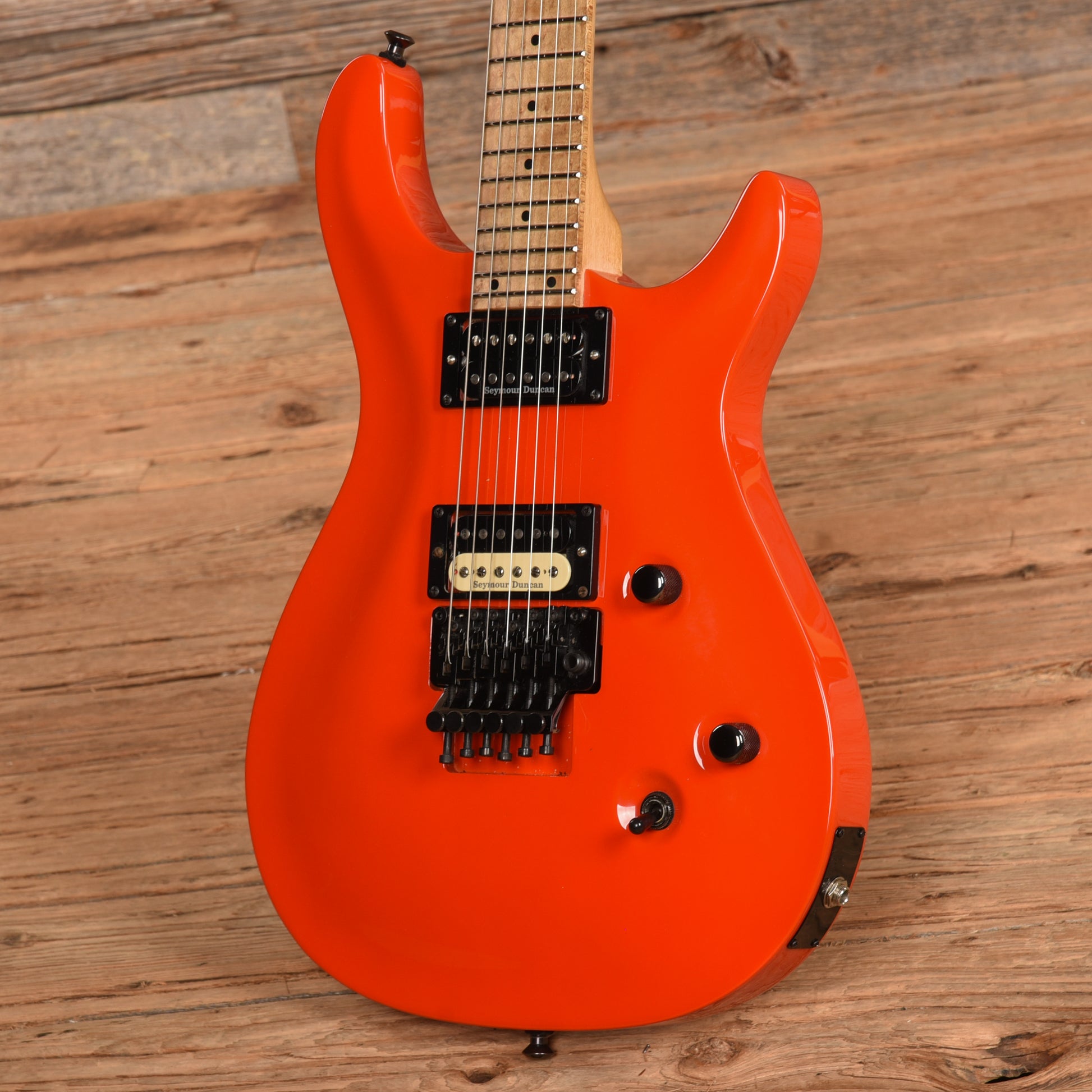 Kiesel CT624 Kiesel Racing Orange Electric Guitars / Solid Body