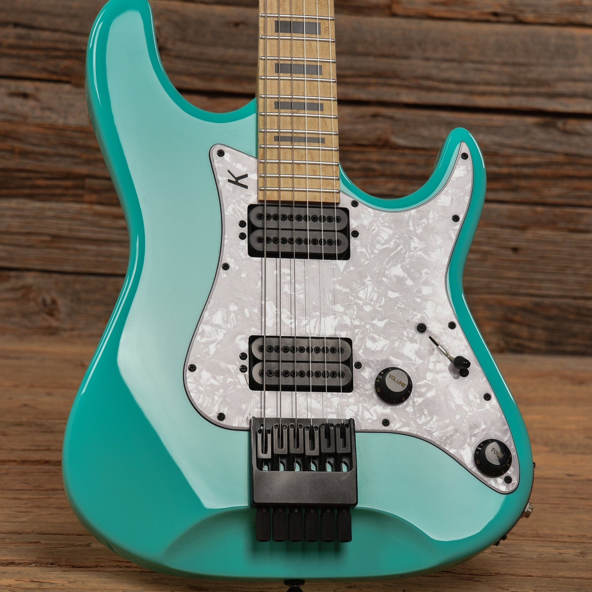 Kiesel Delos HD Surf Green Electric Guitars / Solid Body