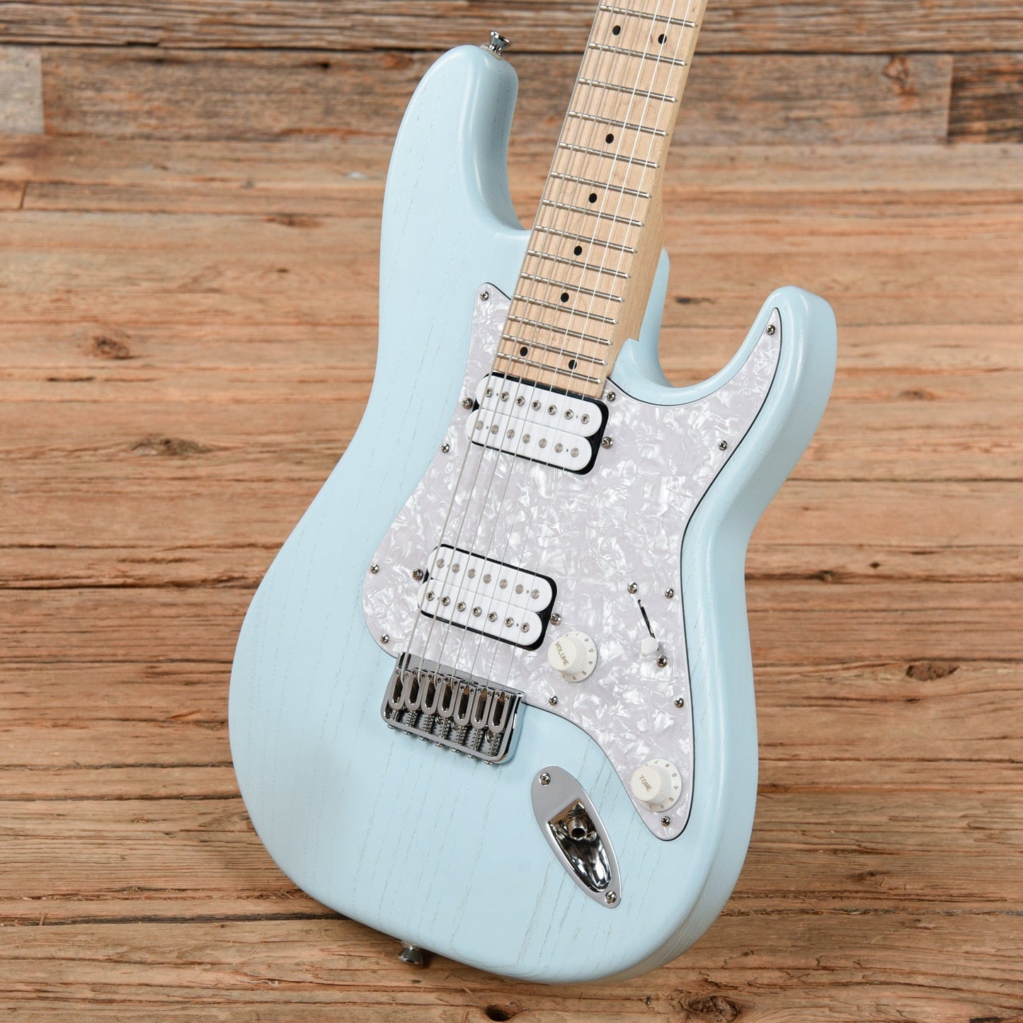 Kiesel Delos Raw Tone Blue Electric Guitars / Solid Body