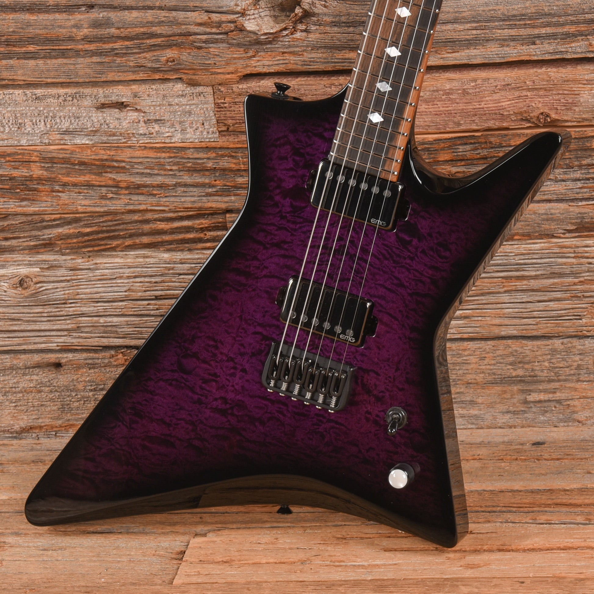 Kiesel Hyperdrive 6 Purple Sunburst Electric Guitars / Solid Body