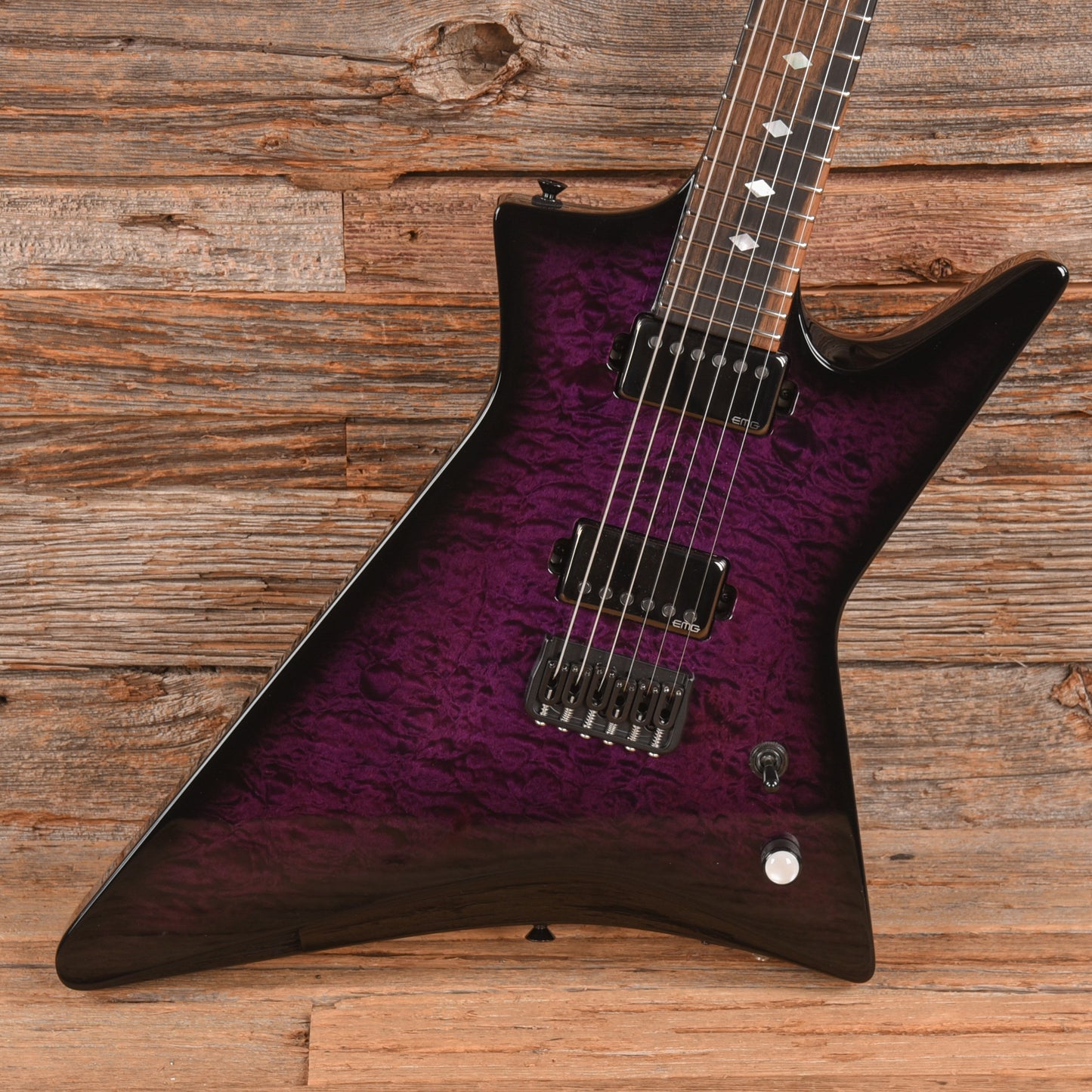 Kiesel Hyperdrive 6 Purple Sunburst Electric Guitars / Solid Body