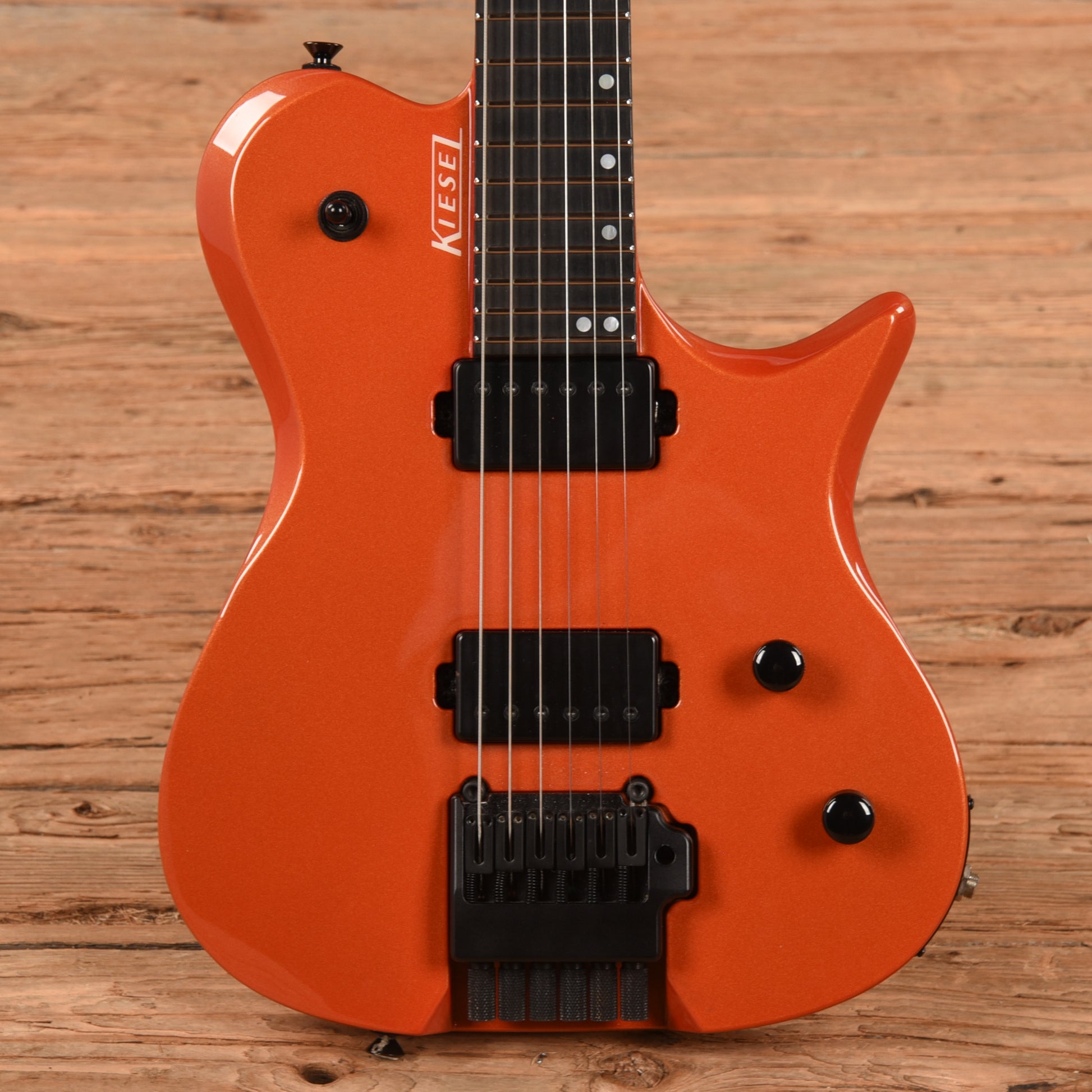 Kiesel Leia Lambo Orange Electric Guitars / Solid Body